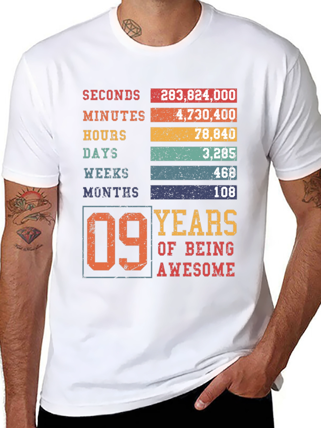 9th Birthday Awesome T-Shirt