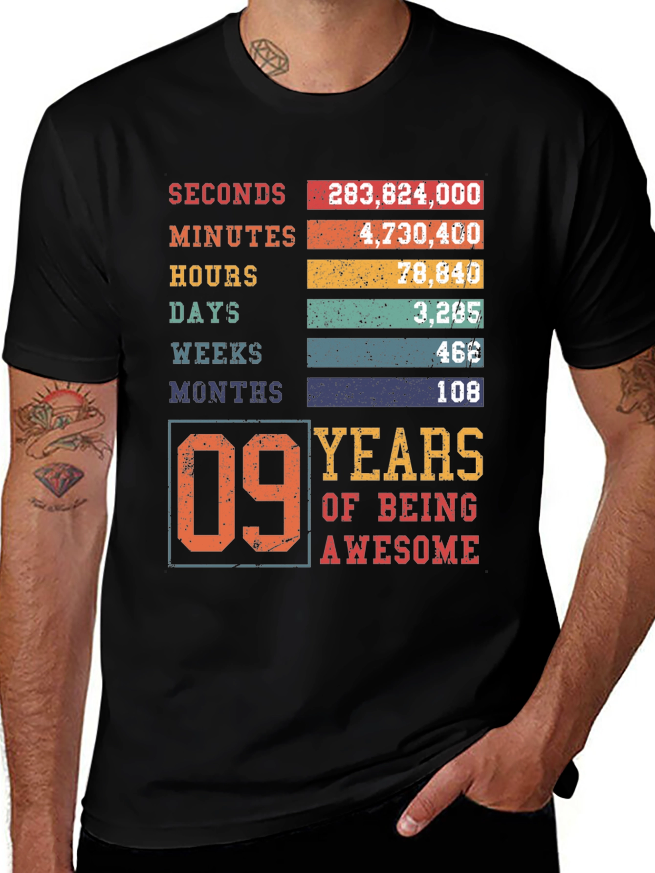 9th Birthday Awesome T-Shirt