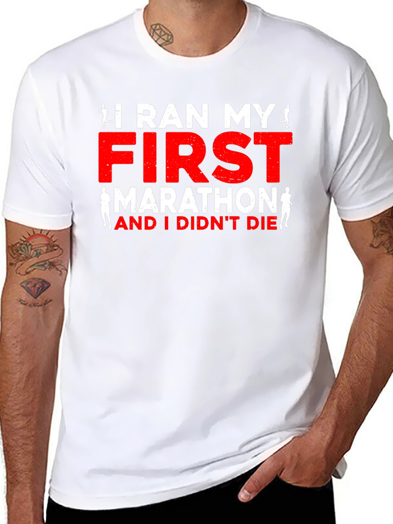 I Ran My First Marathon T-Shirt