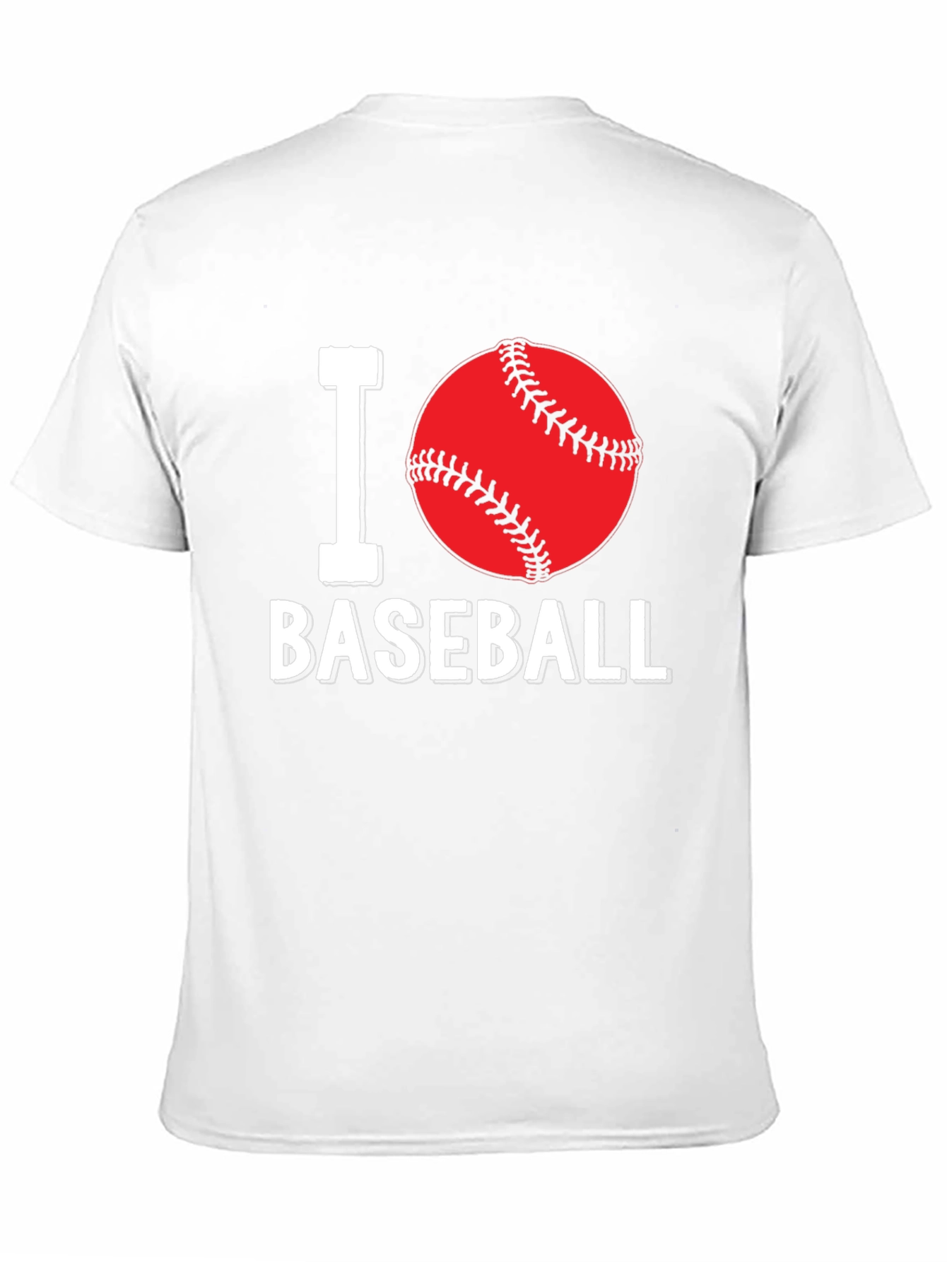 I Love Baseball Graphic T-Shirt