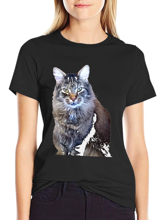 Cool Cat T-Shirt - Black