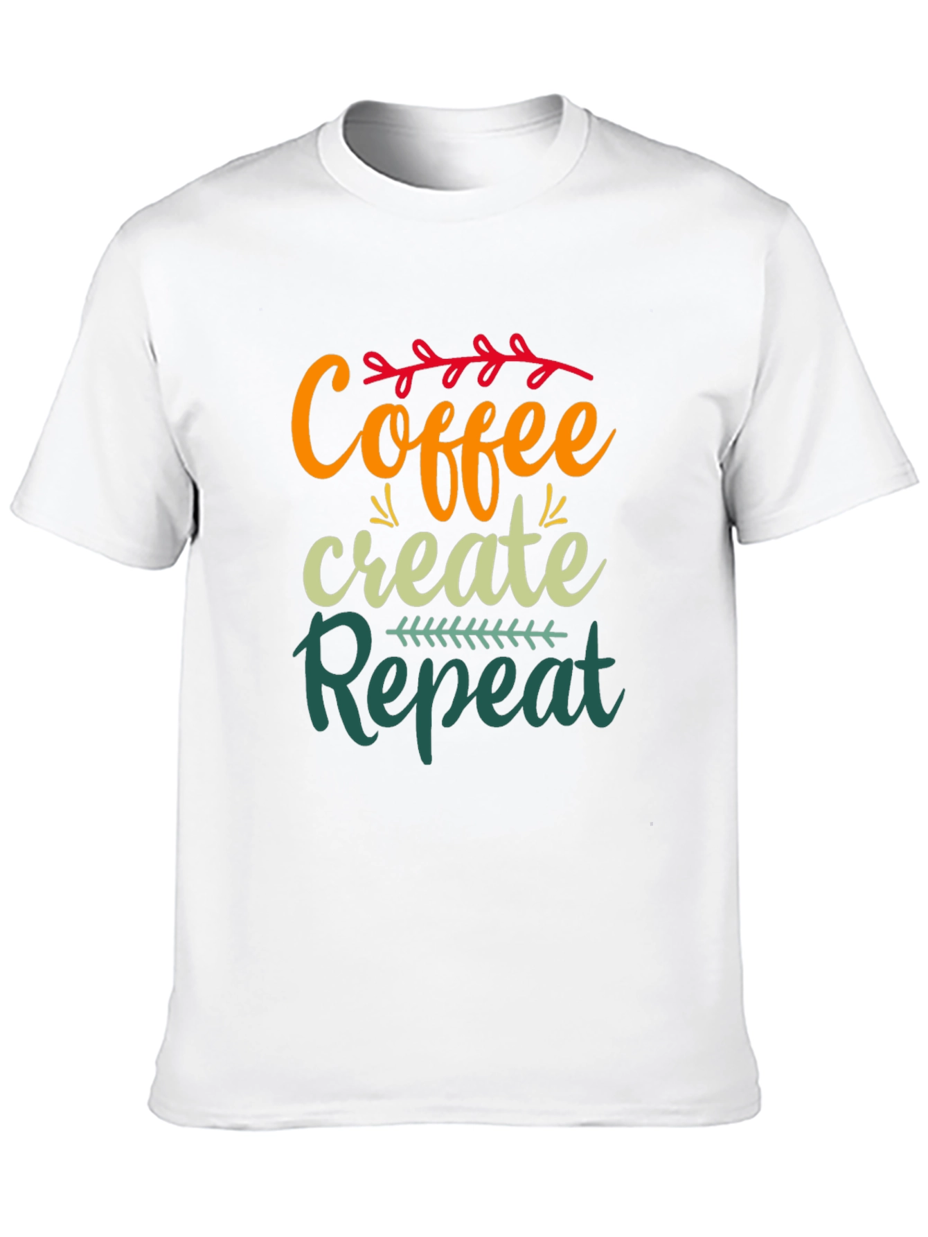 Coffee Create Repeat Graphic Tee
