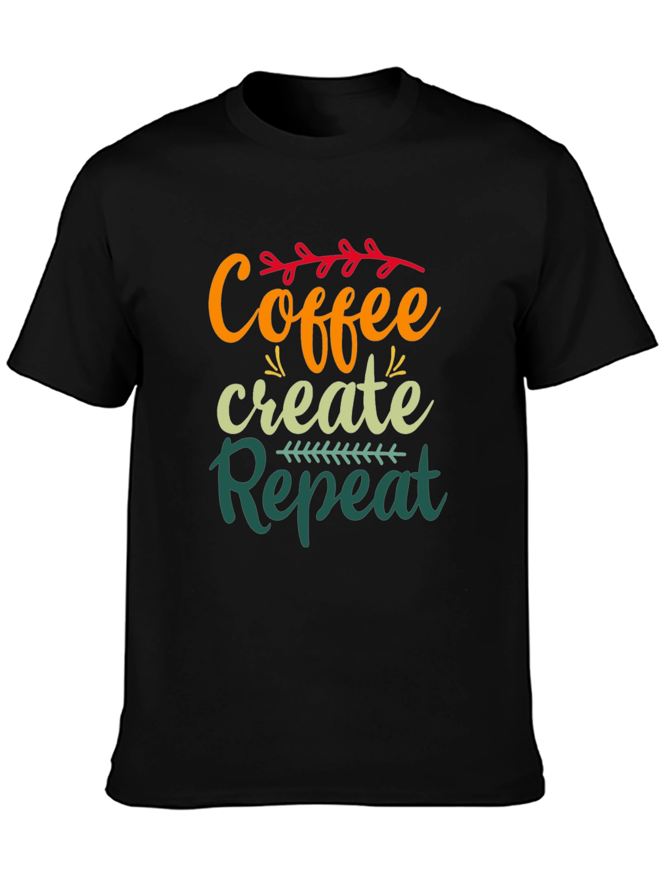 Coffee Create Repeat Graphic Tee