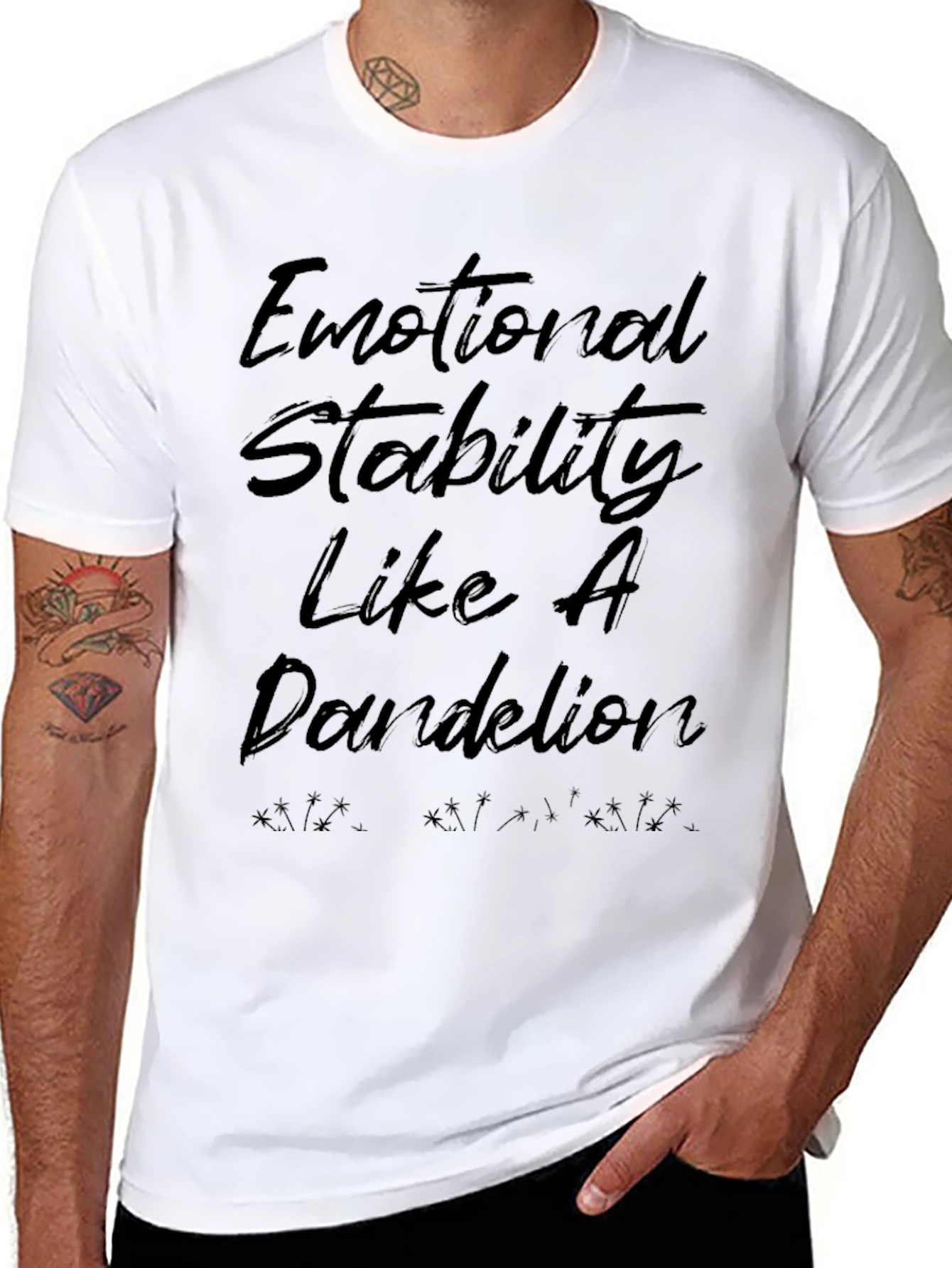 Emotional Stability Dandelion Graphic Tee
