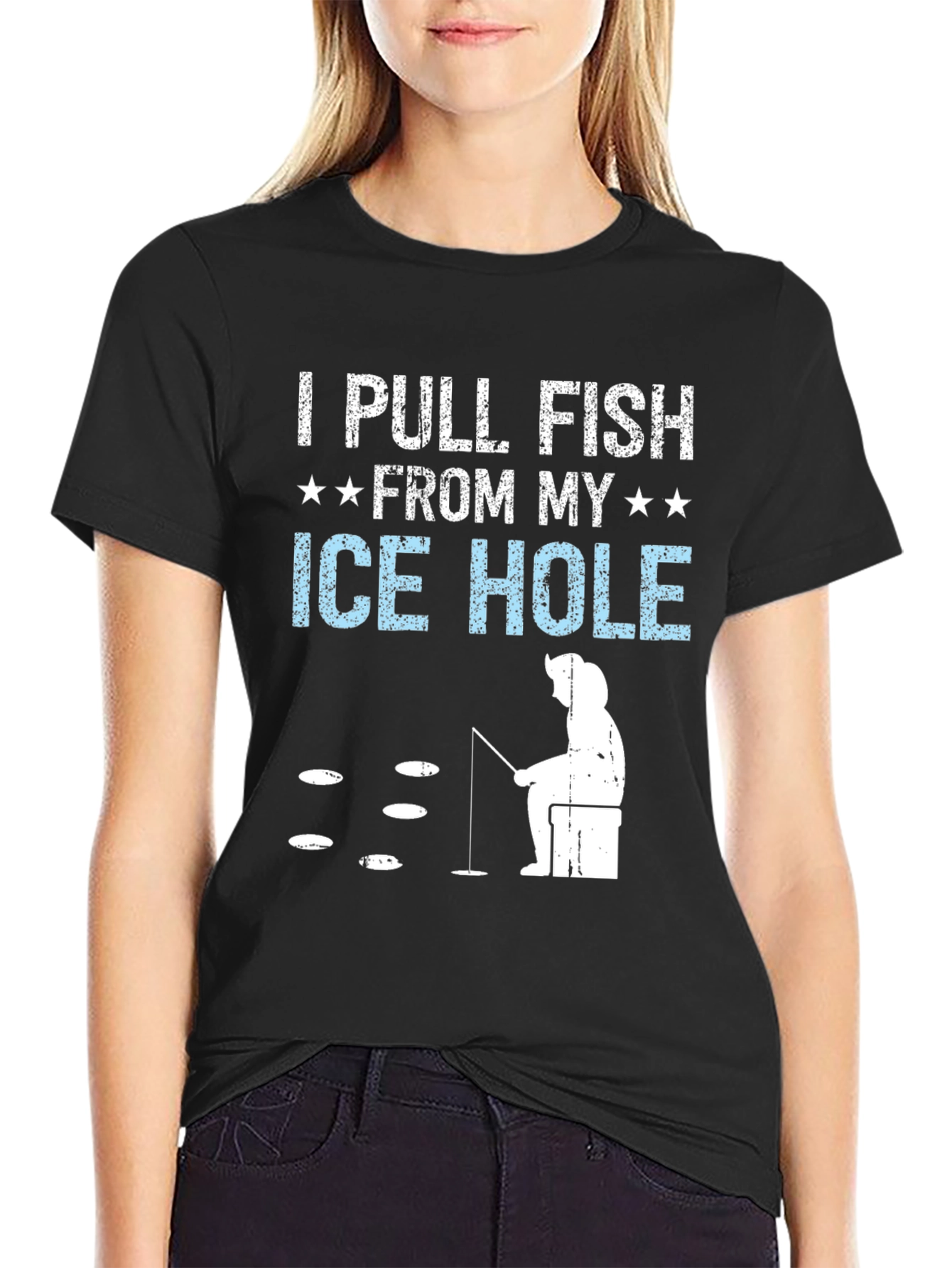 I Pull Fish From My Ice Hole T-Shirt