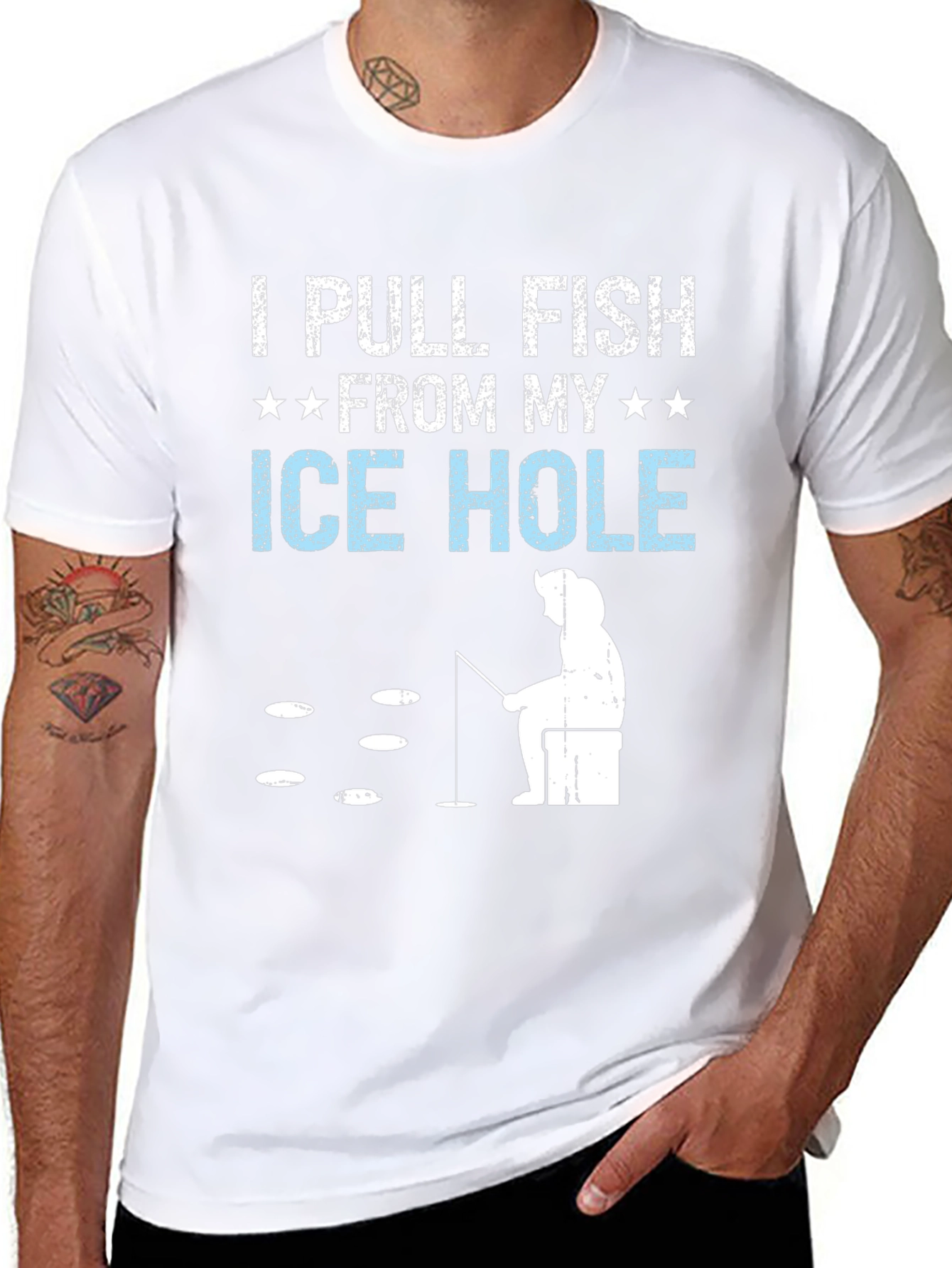 I Pull Fish From My Ice Hole T-Shirt