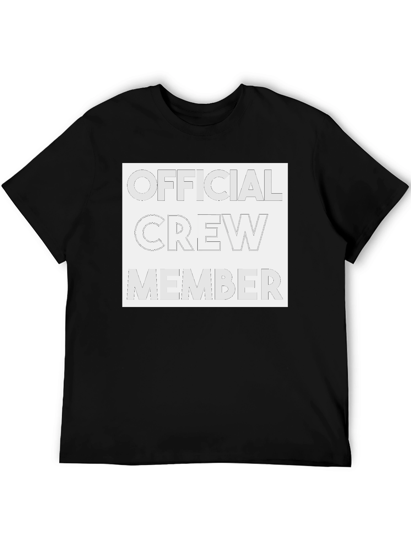 Official Crew Member Black T-Shirt