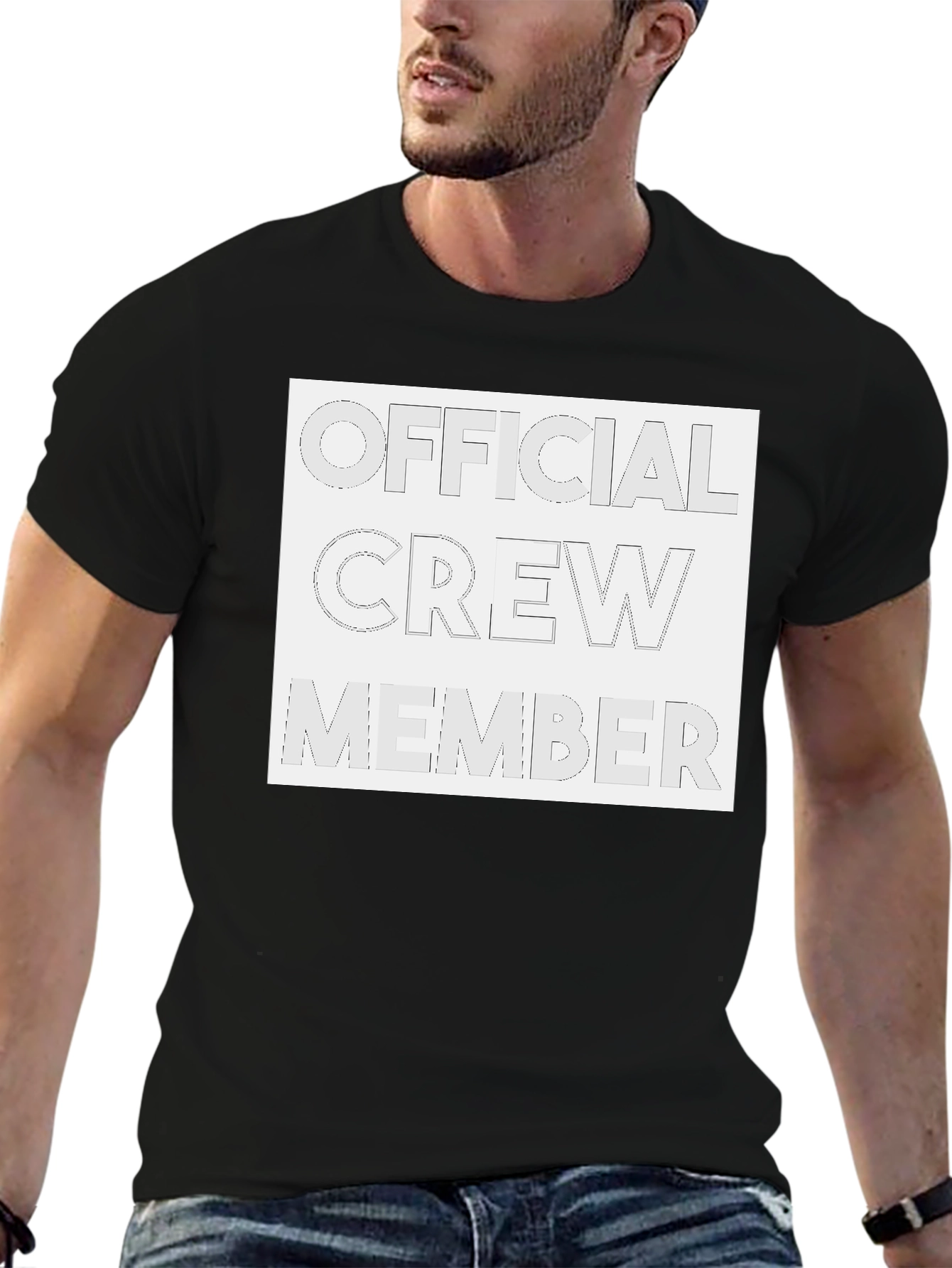 Official Crew Member Black T-Shirt