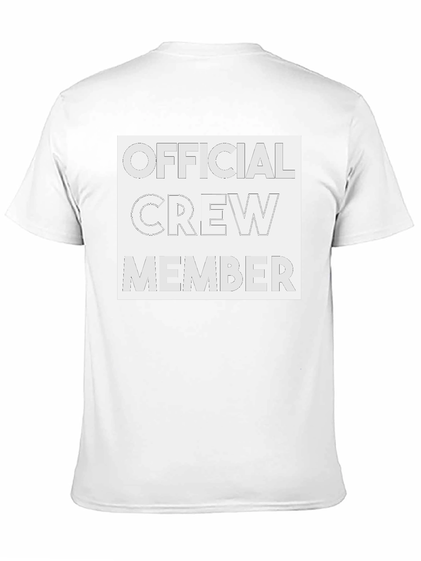 Official Crew Member Black T-Shirt