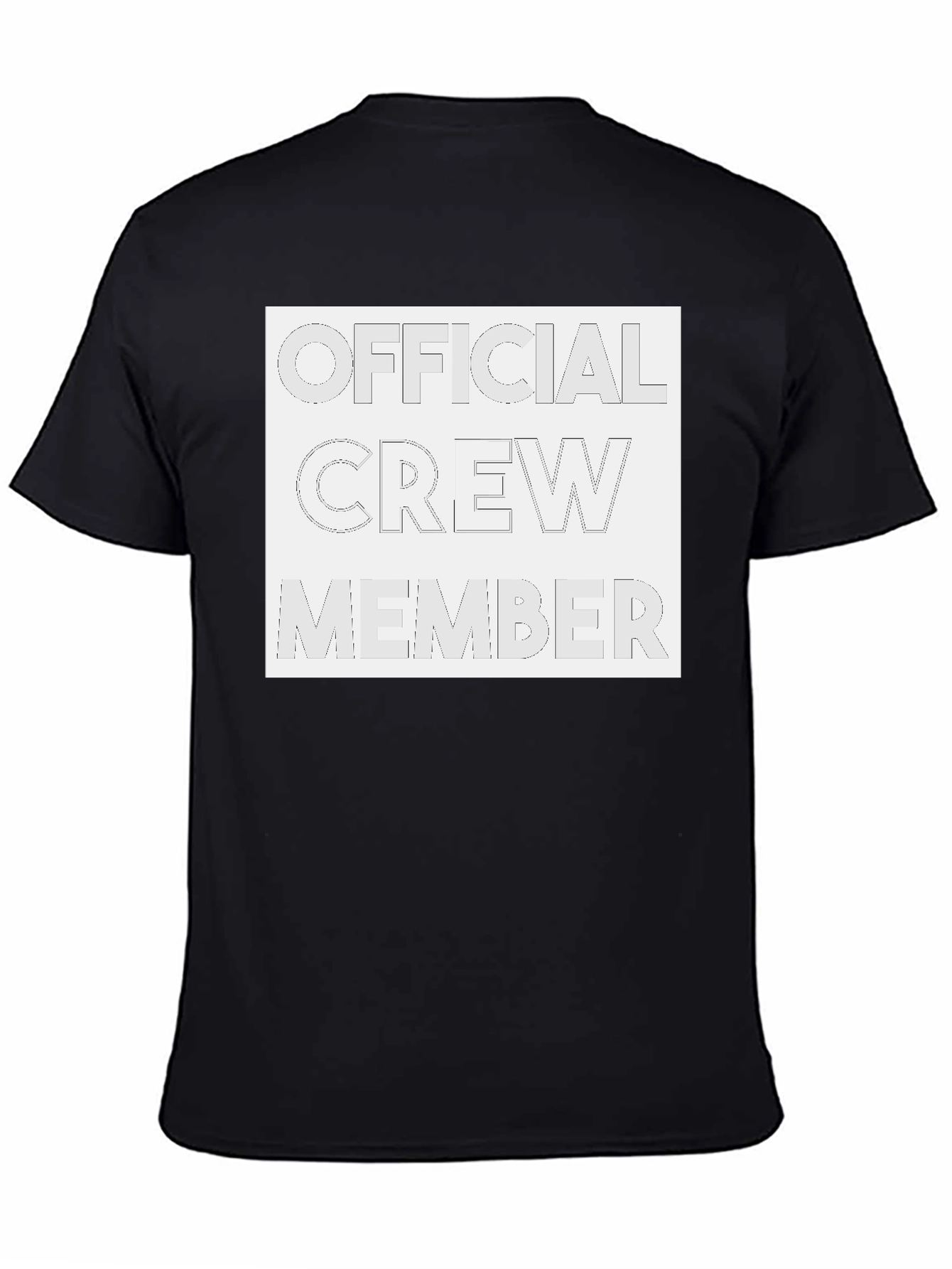 Official Crew Member Black T-Shirt