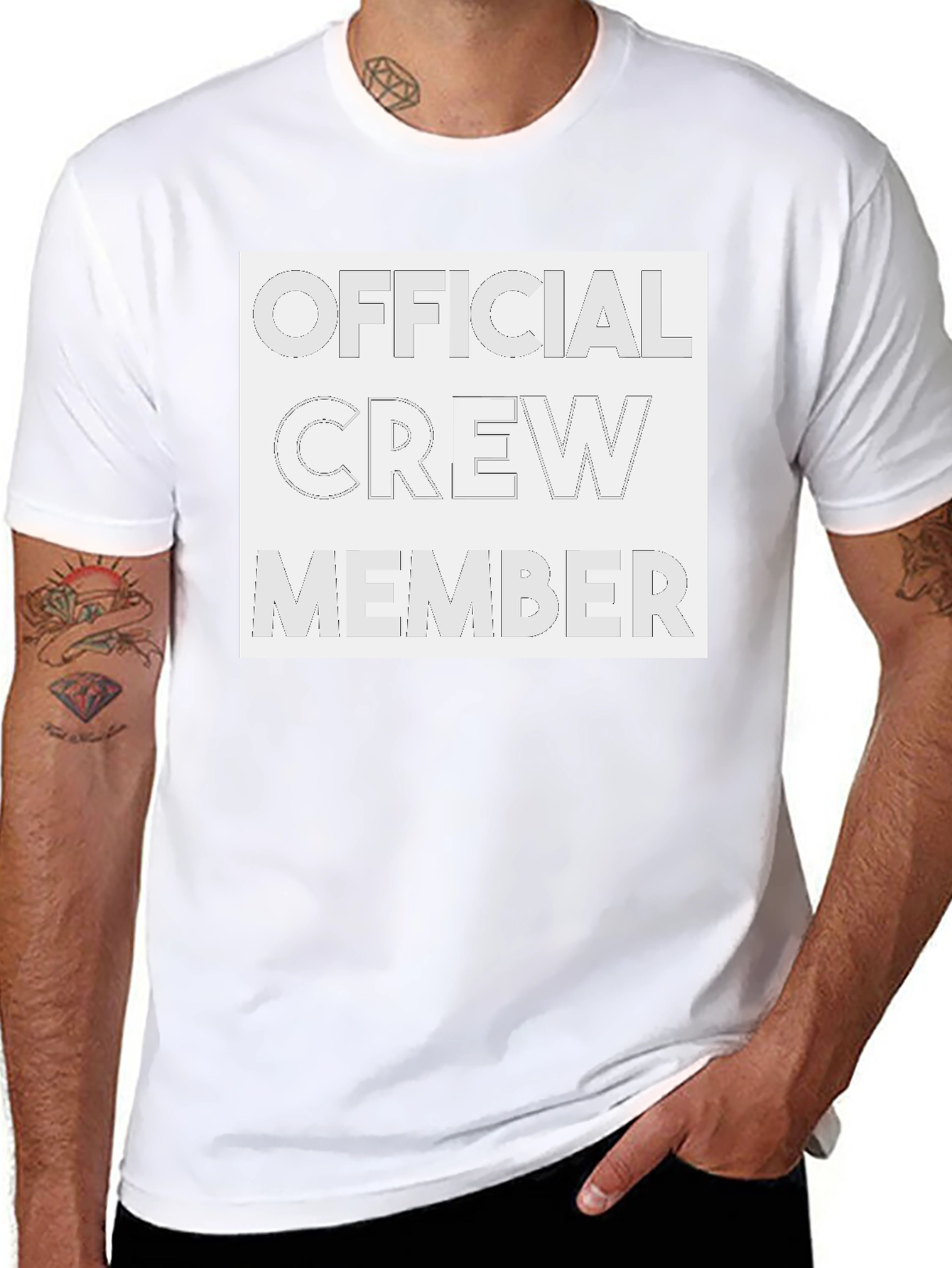 Official Crew Member Black T-Shirt