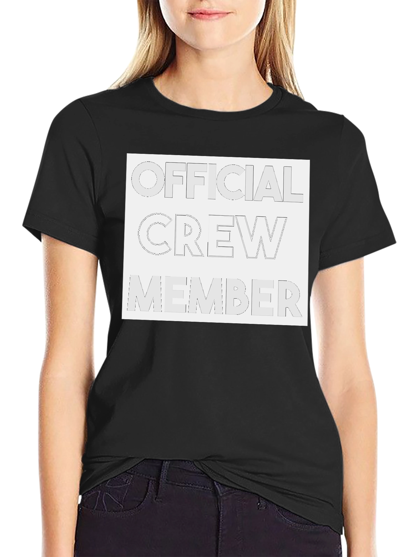 Official Crew Member Black T-Shirt