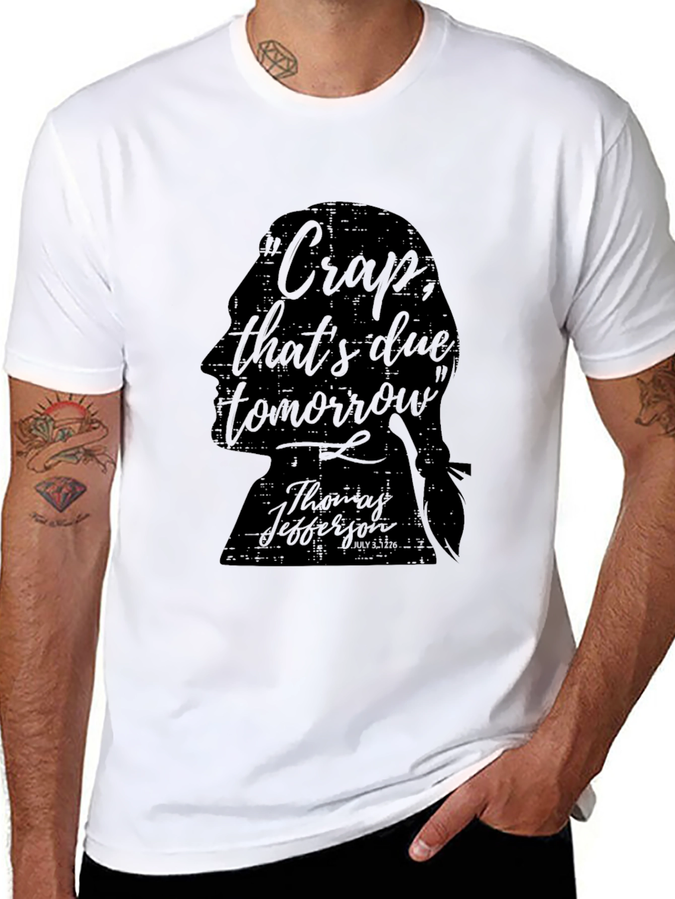 Humorous Thomas Jefferson Quote T-Shirt