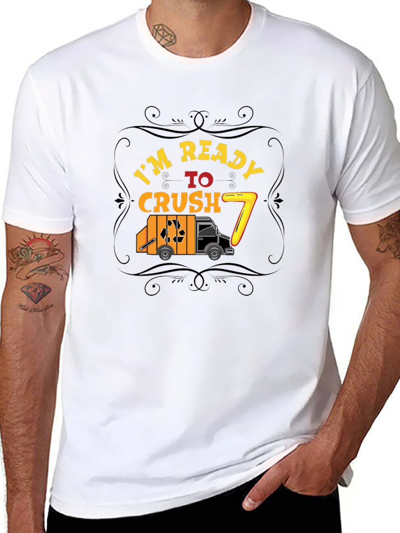 Crush 7th Birthday T-Shirt