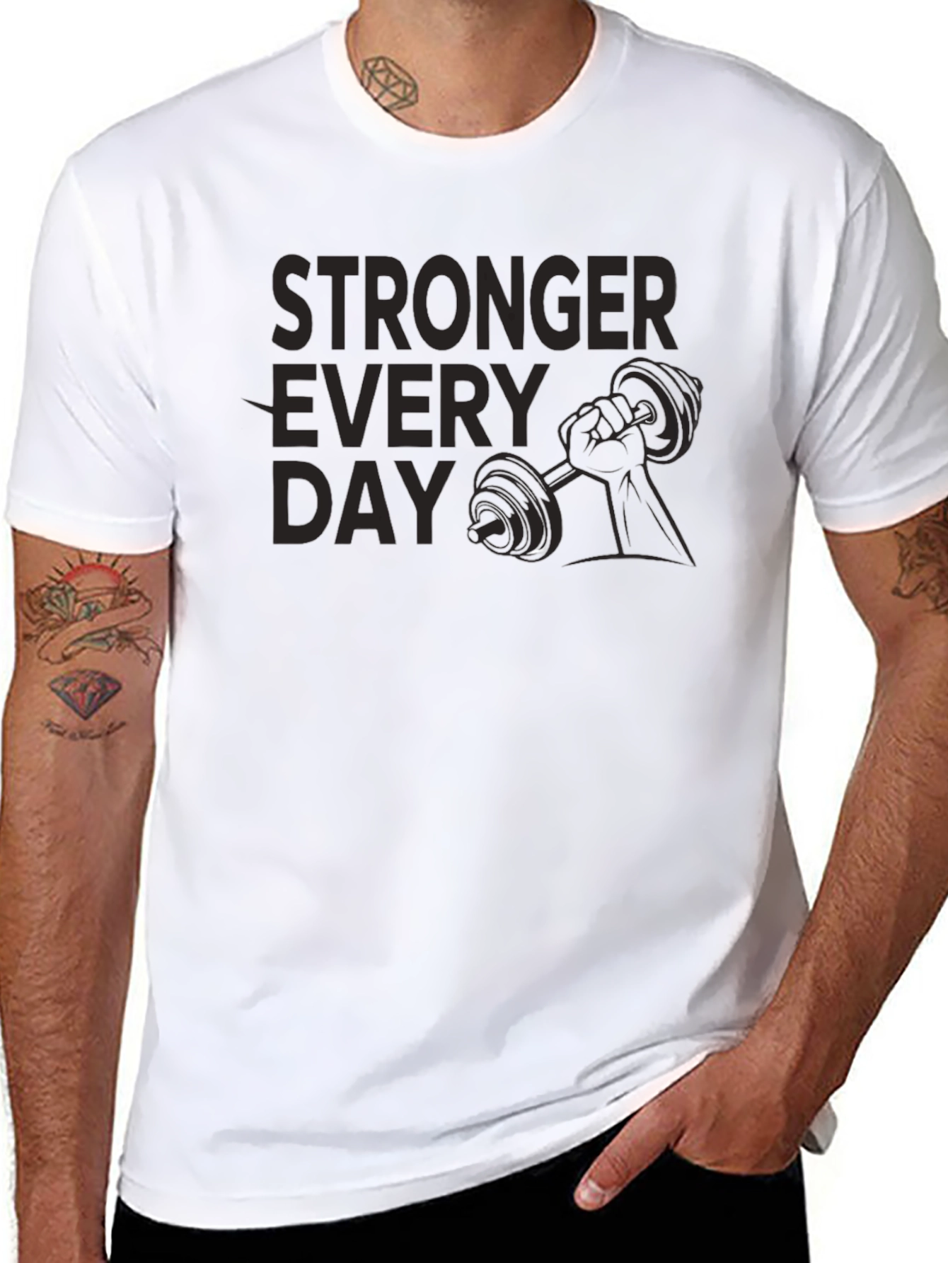 Stronger Every Day Graphic T-Shirt