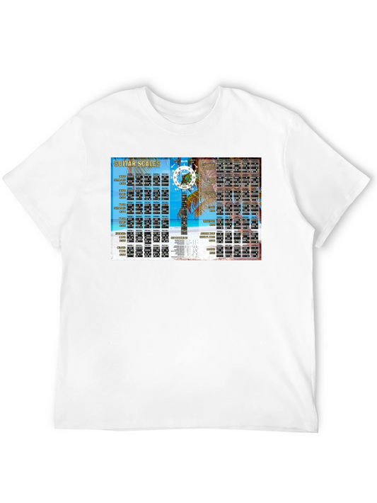 Guitar Scales Black T-Shirt