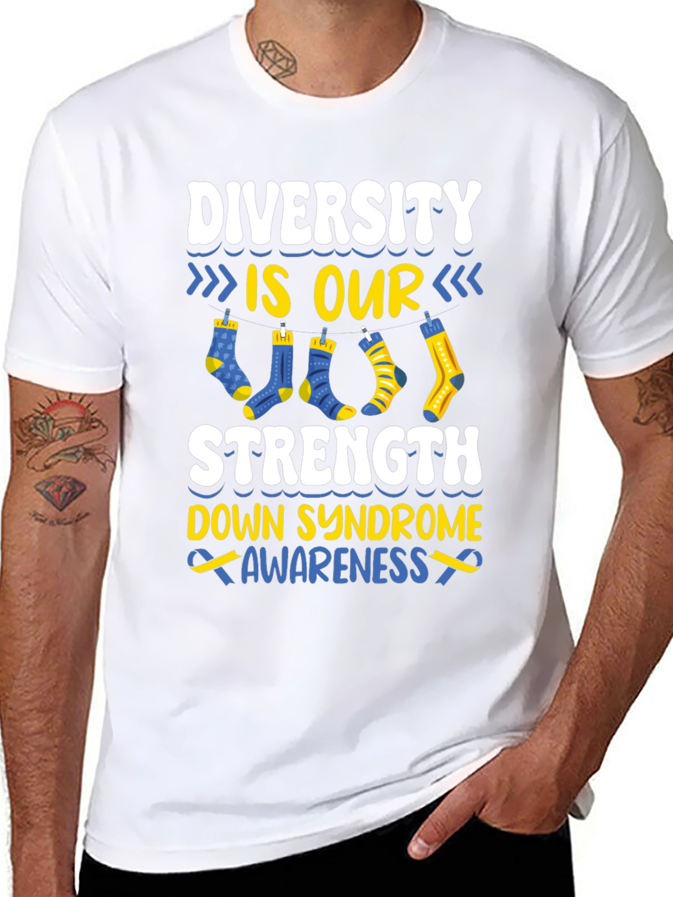 Diversity Is Our Strength Down Syndrome Awareness T-Shirt