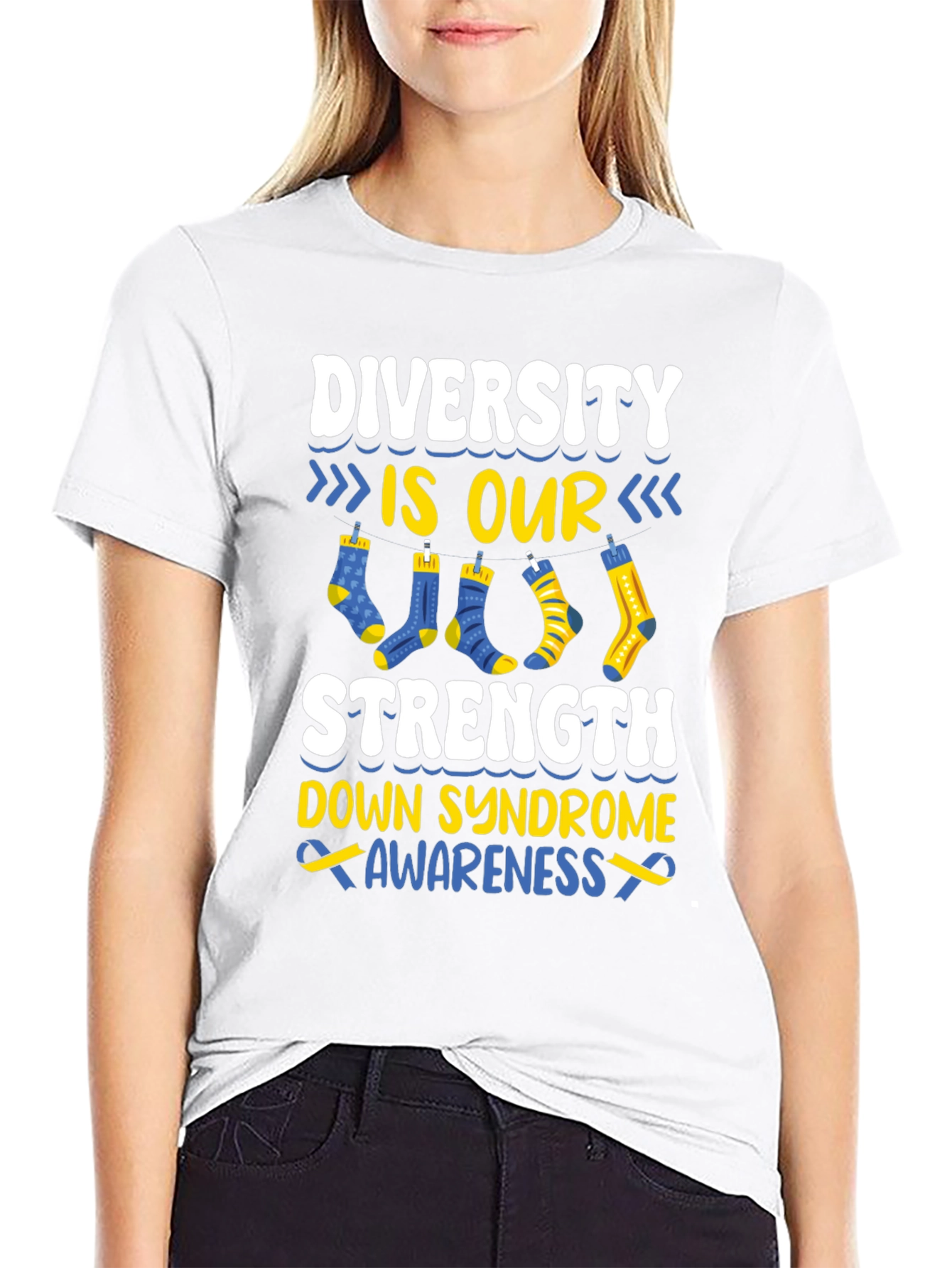 Diversity Is Our Strength Down Syndrome Awareness T-Shirt