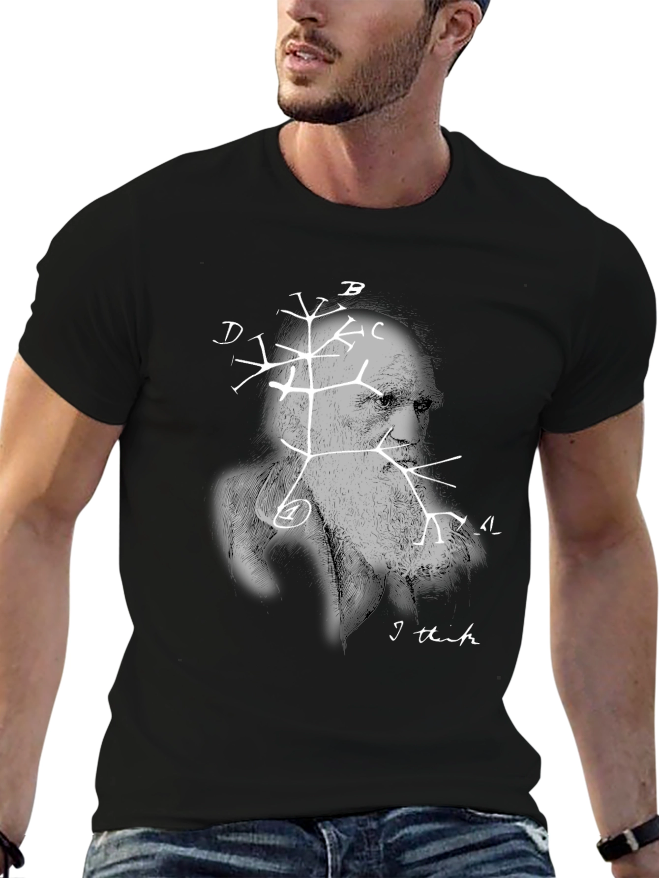 Darwin Tree of Life Black T-Shirt