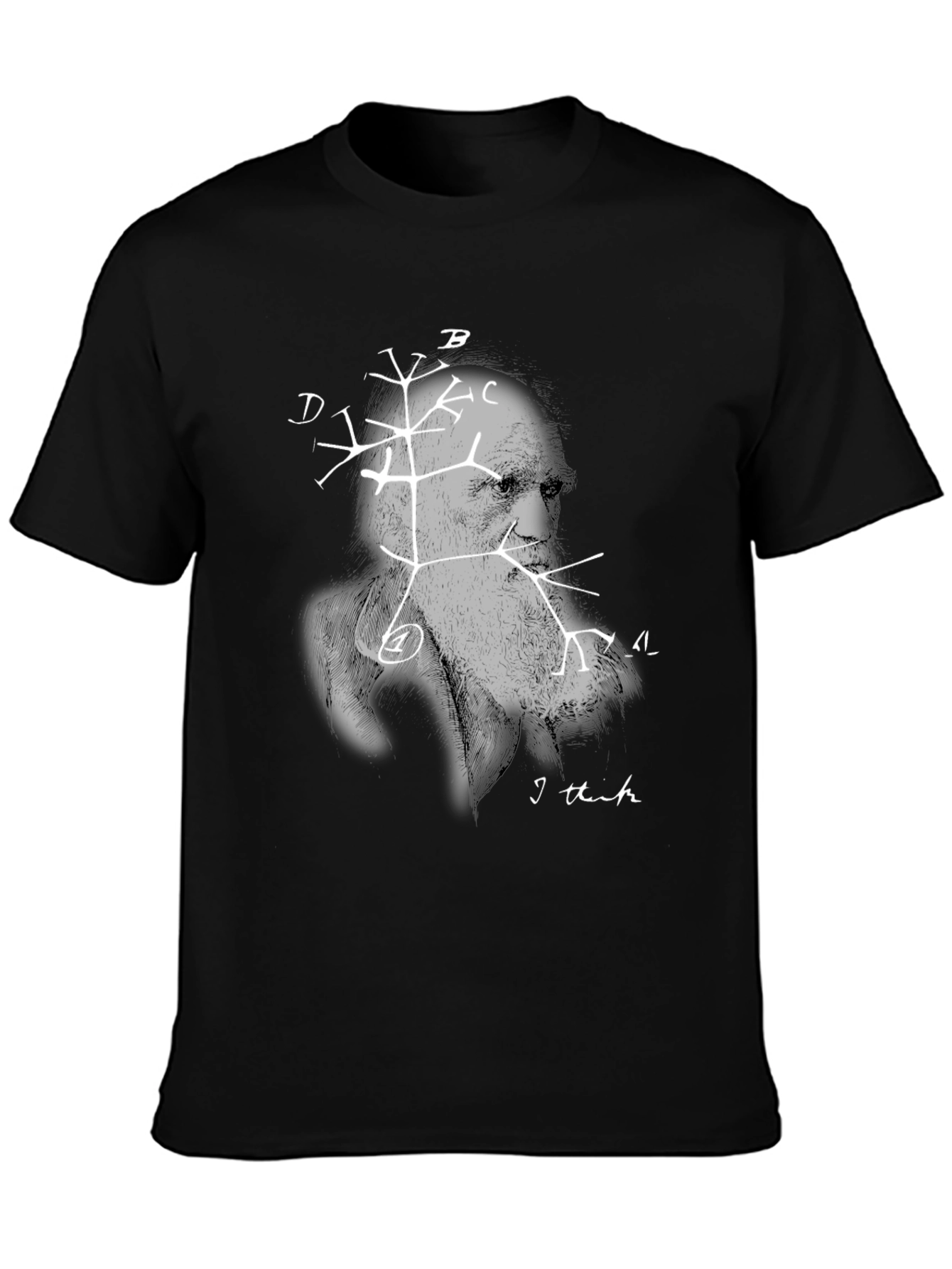 Darwin Tree of Life Black T-Shirt