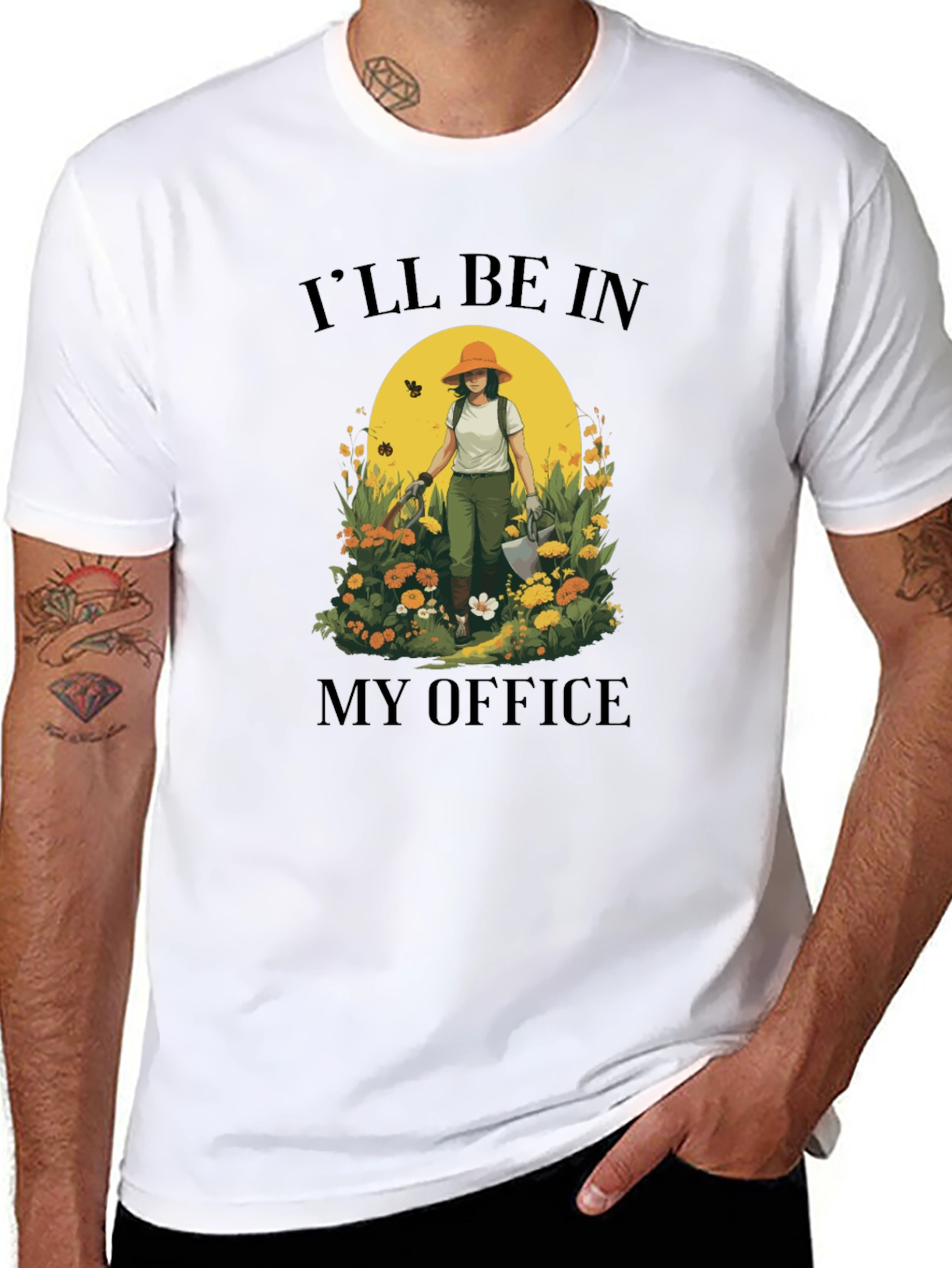 Gardeners Office T-Shirt - Nature Lover Tee