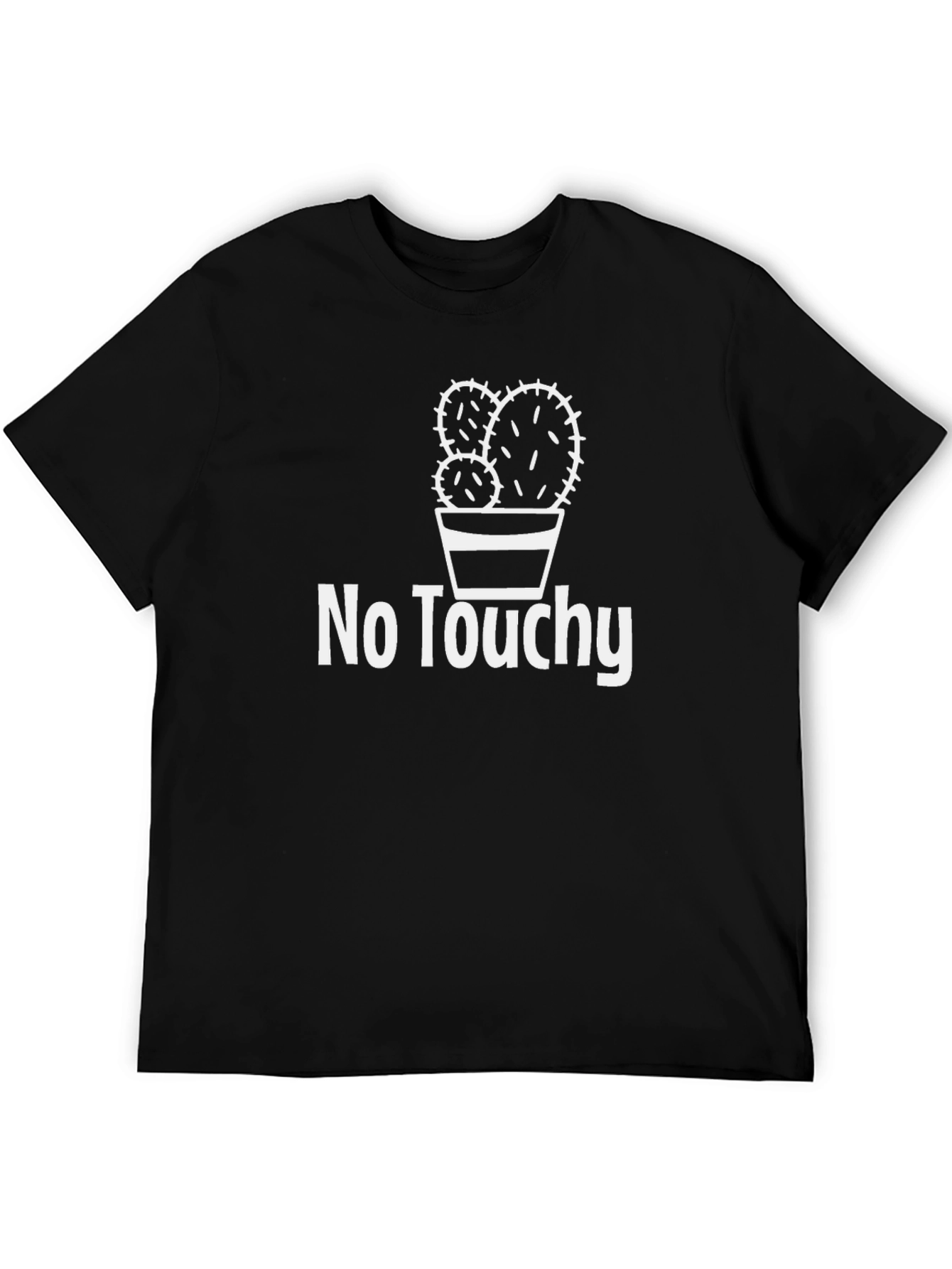 No Touchy Cactus T-Shirt - Funny Graphic Tee