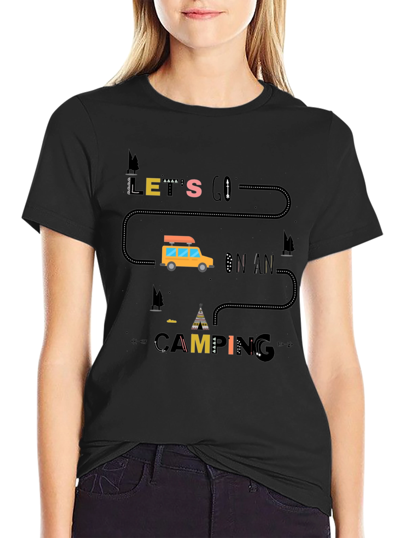 Lets Go Camping T-Shirt