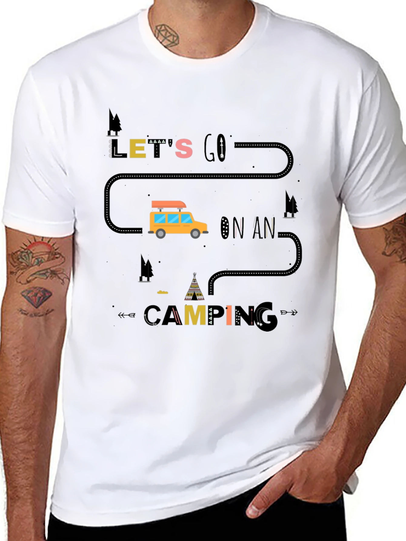 Lets Go Camping T-Shirt
