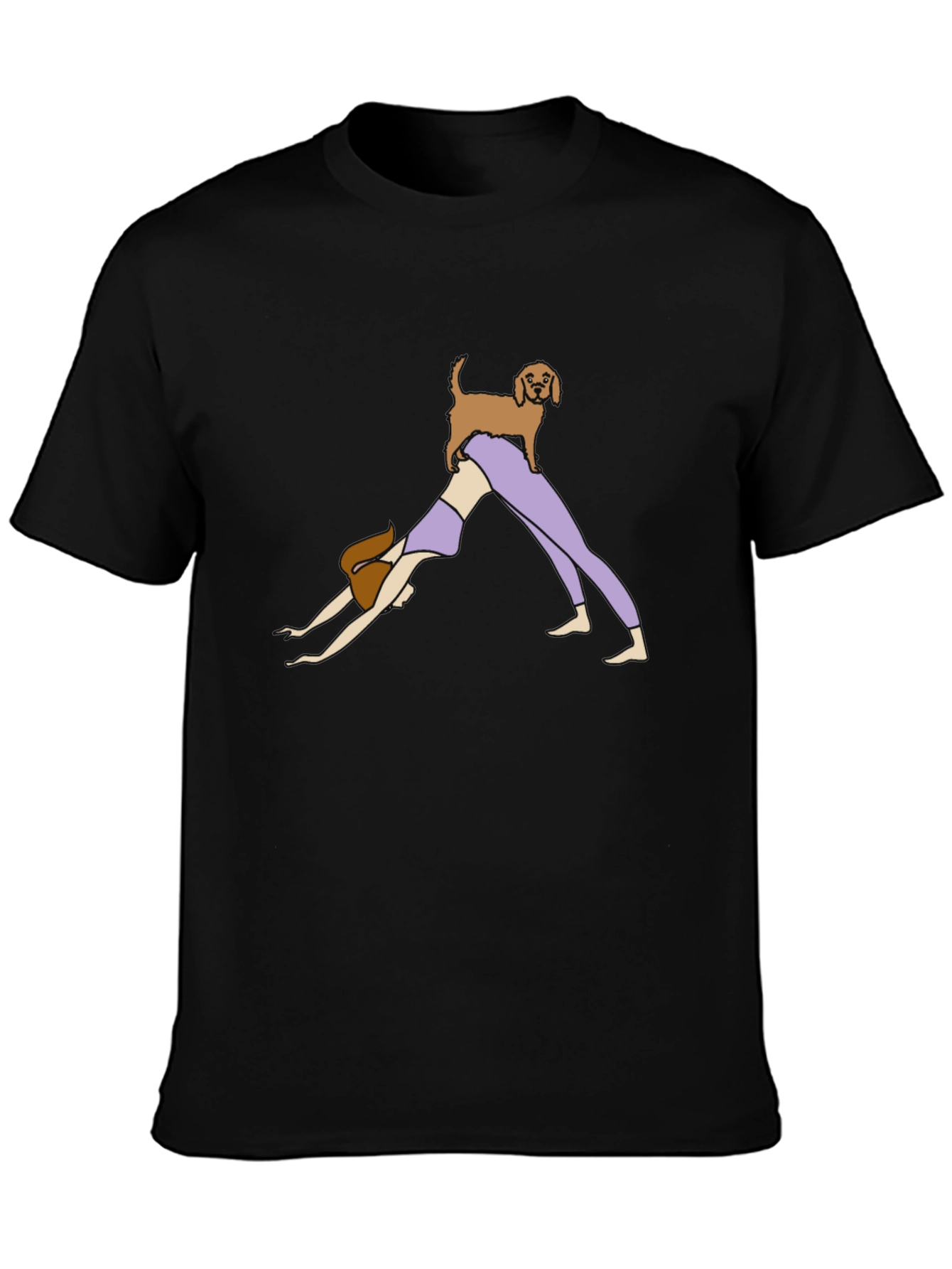 Downward Dog Yoga Pup T-Shirt