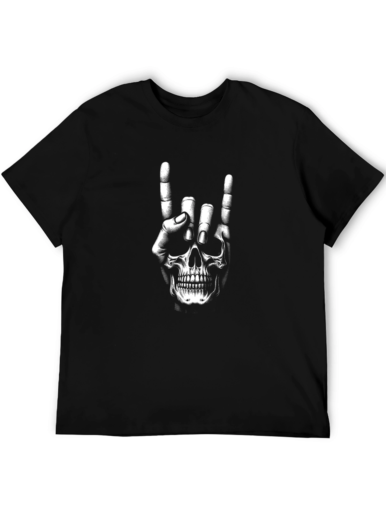 Rock On Skull Graphic Tee