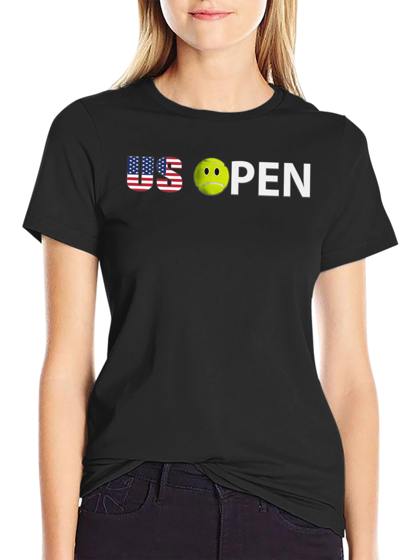 US Open Tennis Graphic Tee - Unisex Cotton T-Shirt