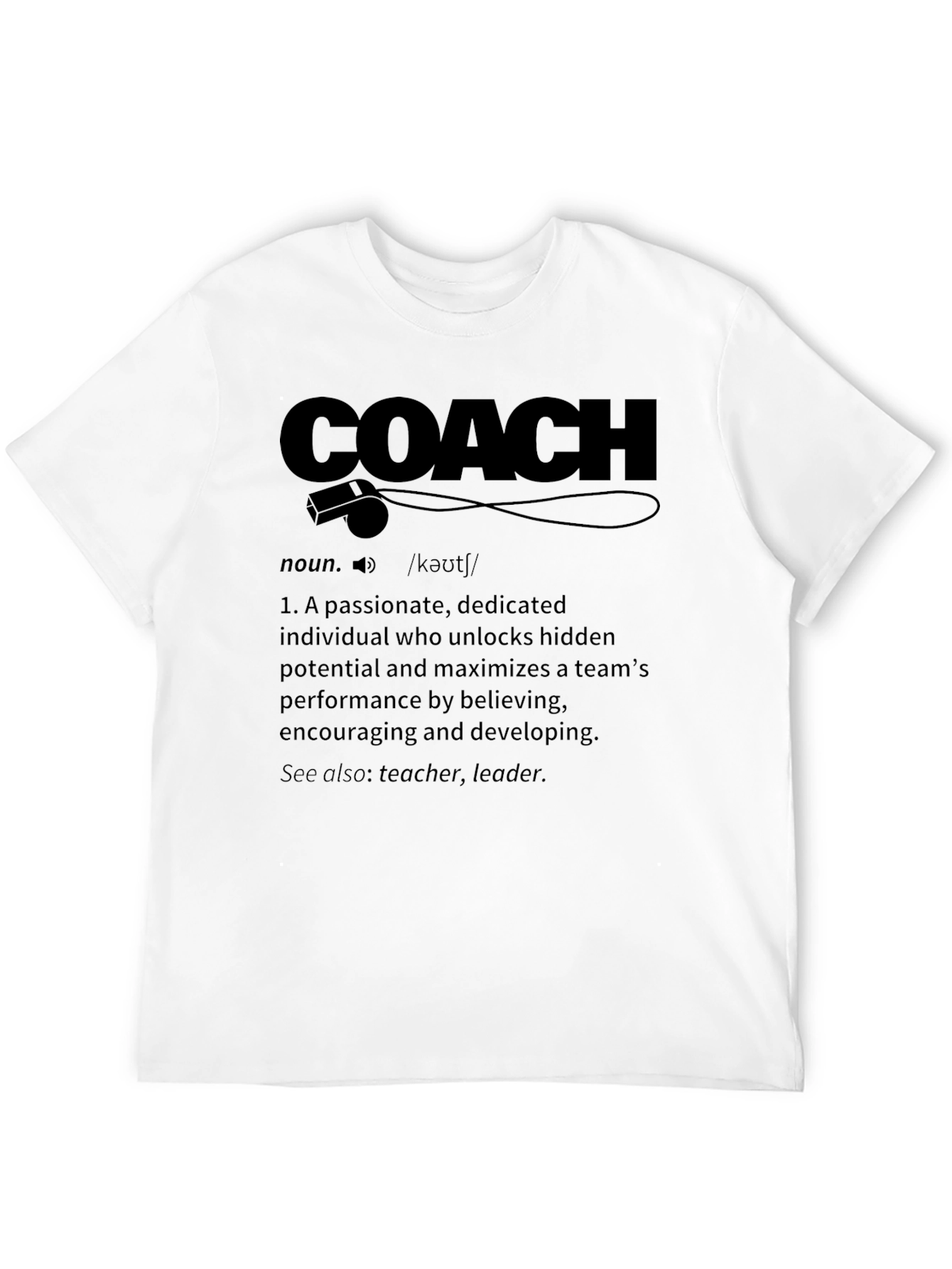 Coach Definition Graphic T-Shirt