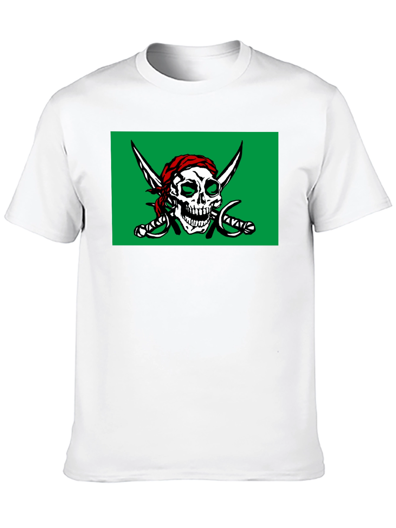 Pirate Skull T-Shirt - Jolly Roger Design