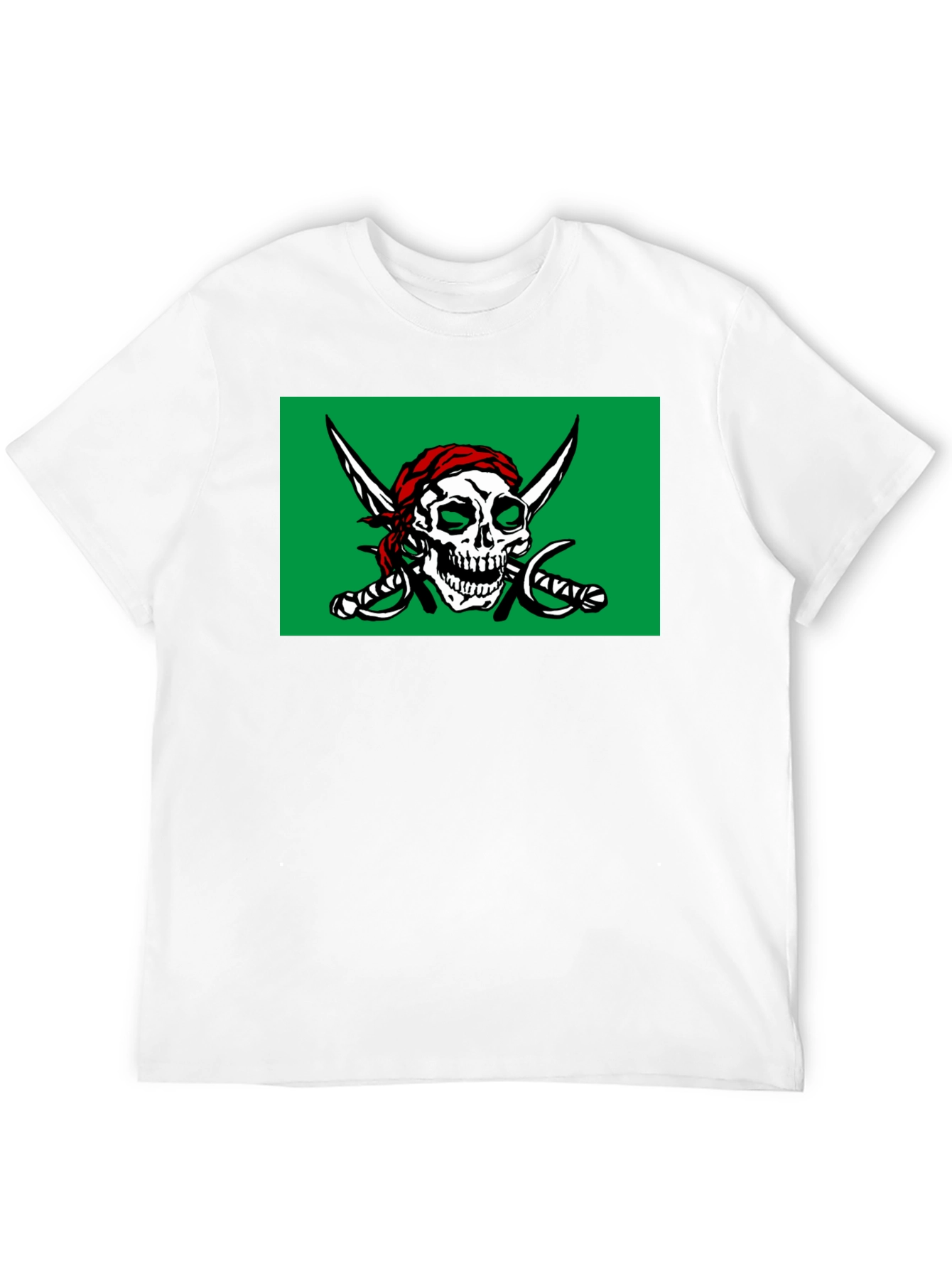Pirate Skull T-Shirt - Jolly Roger Design
