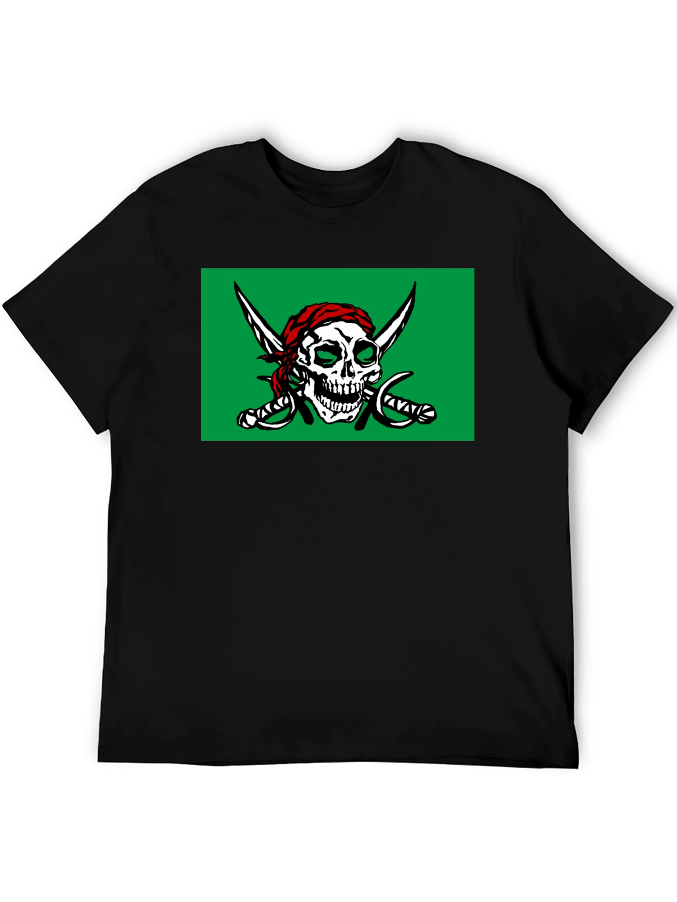 Pirate Skull T-Shirt - Jolly Roger Design