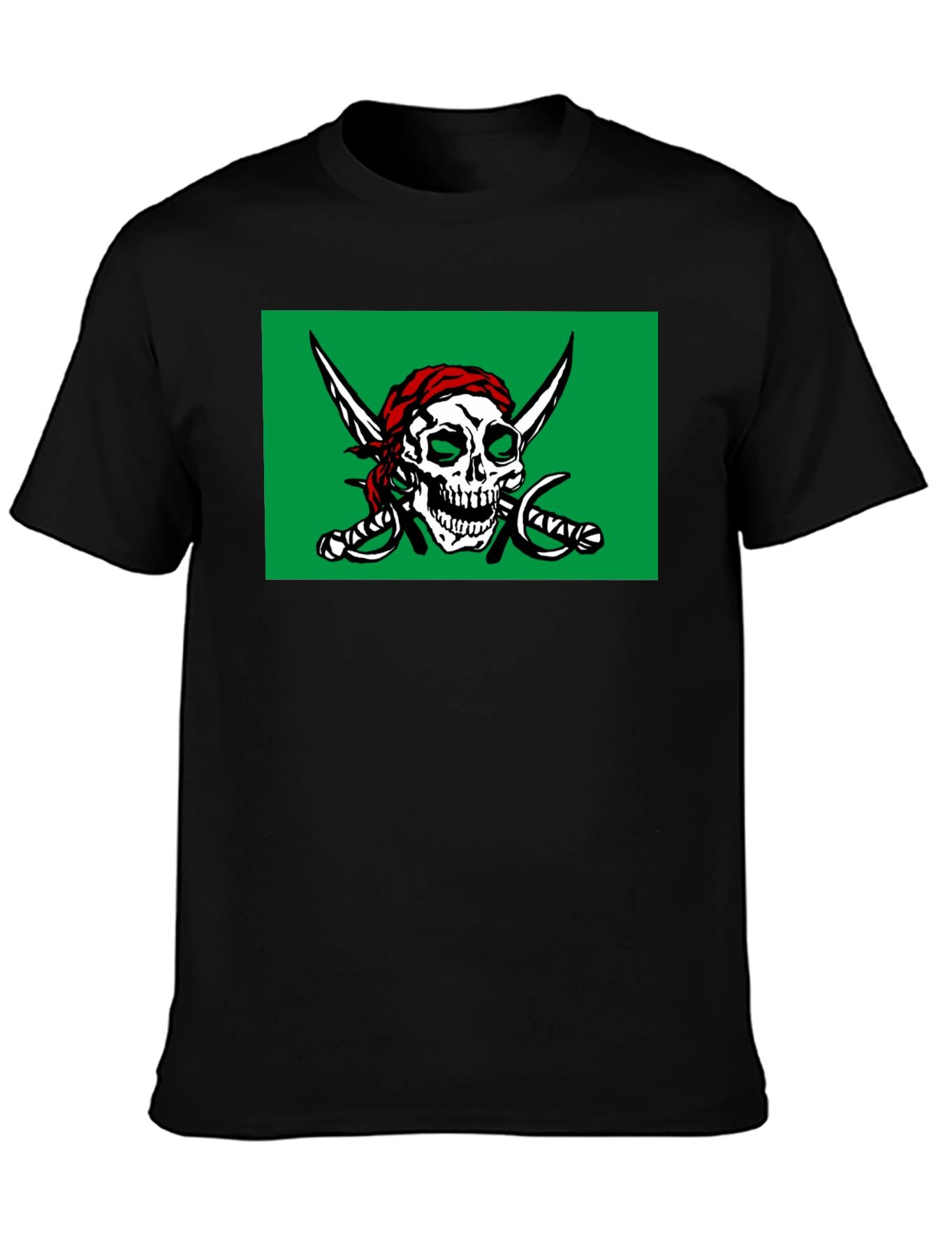Pirate Skull T-Shirt - Jolly Roger Design