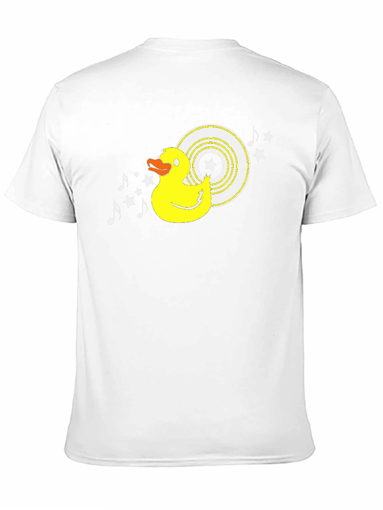 Duck DJ Black T-Shirt - Music Lover Tee