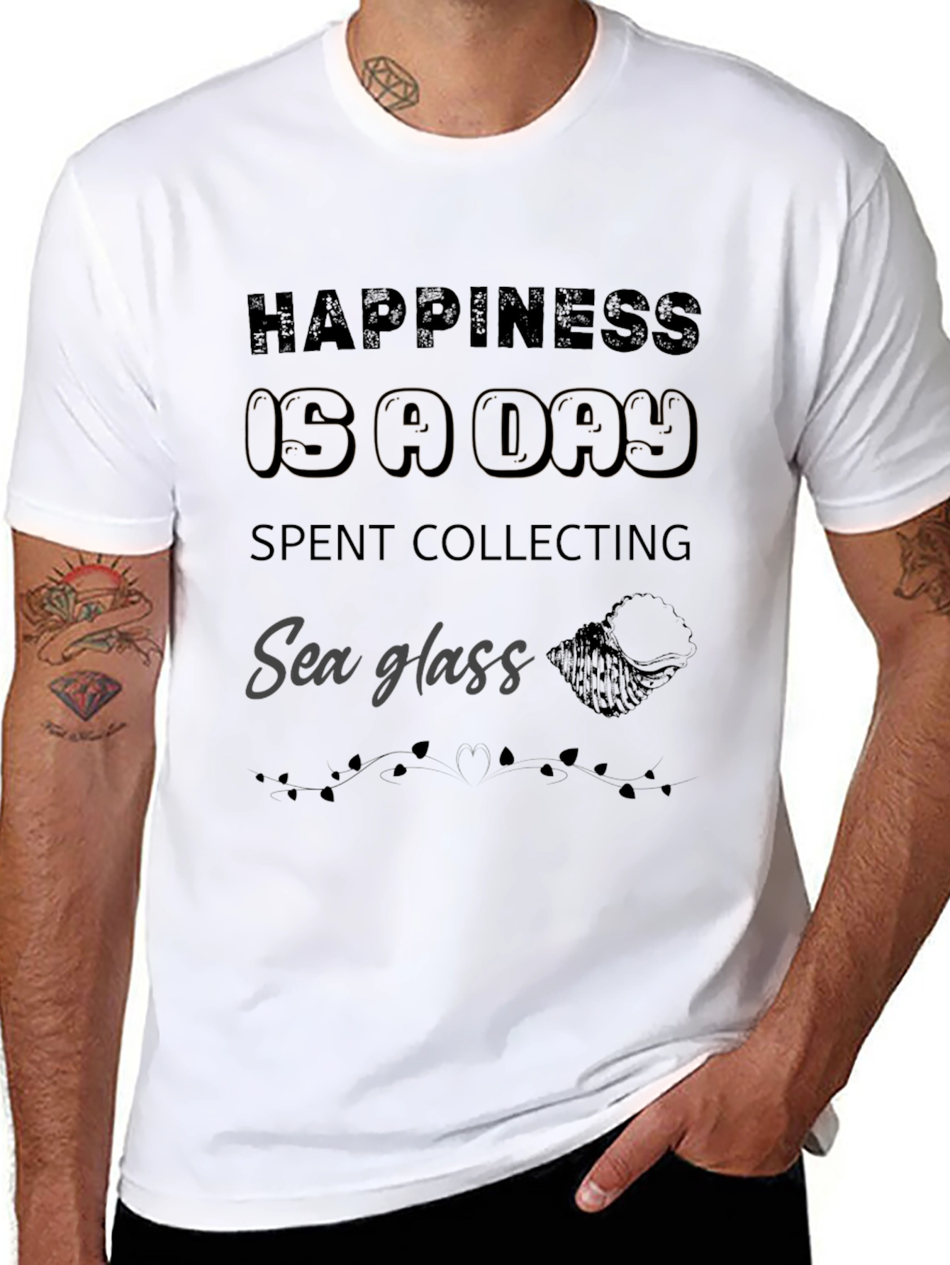 Sea Glass Collector Graphic Tee