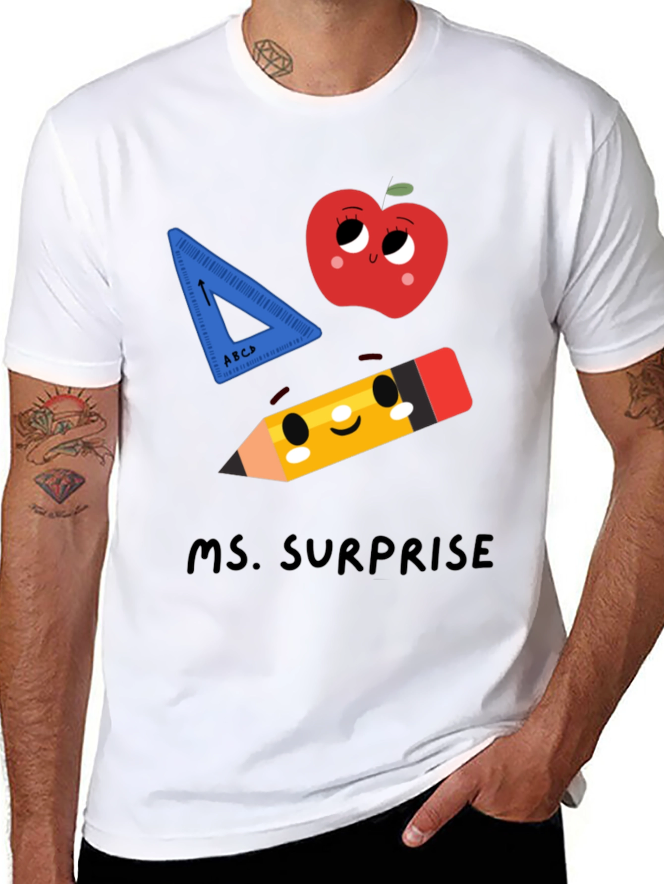 Ms. Surprise Teacher T-Shirt