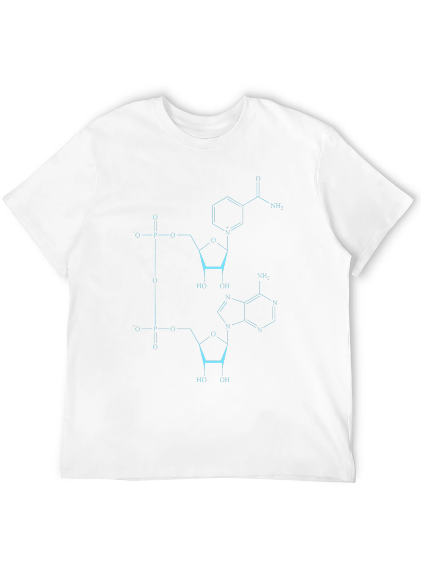 Science Tee: Molecule Graphic T-Shirt - Black