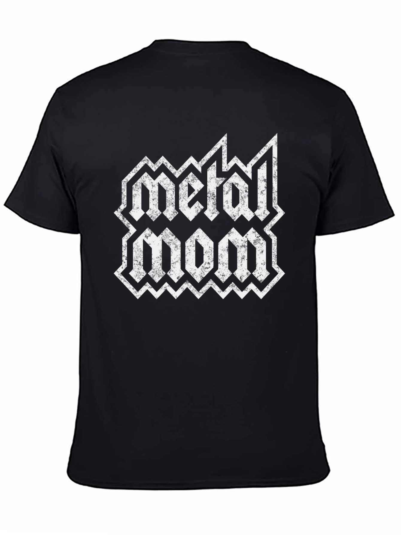 Metal Mom Graphic Tee - Rocker Mother T-Shirt