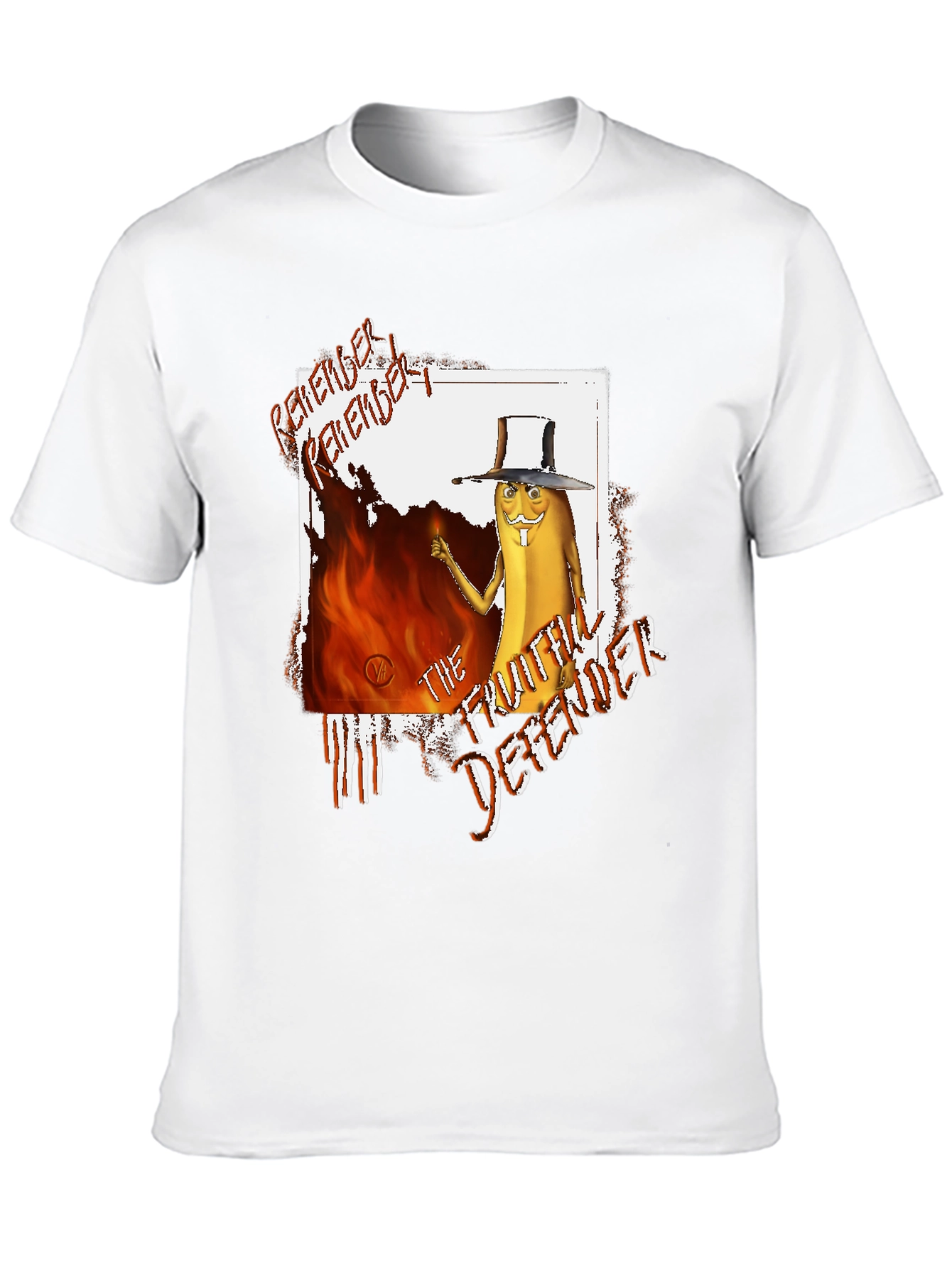 Remember! Fruitful Defender Black Graphic Tee