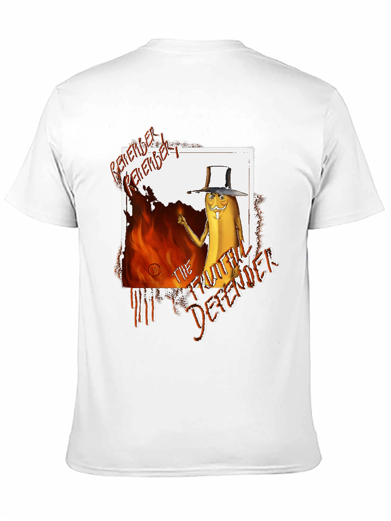 Remember! Fruitful Defender Black Graphic Tee