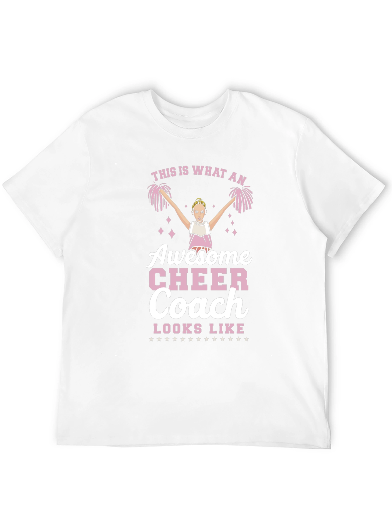 Awesome Cheer Coach T-Shirt - Cheerleading Gift