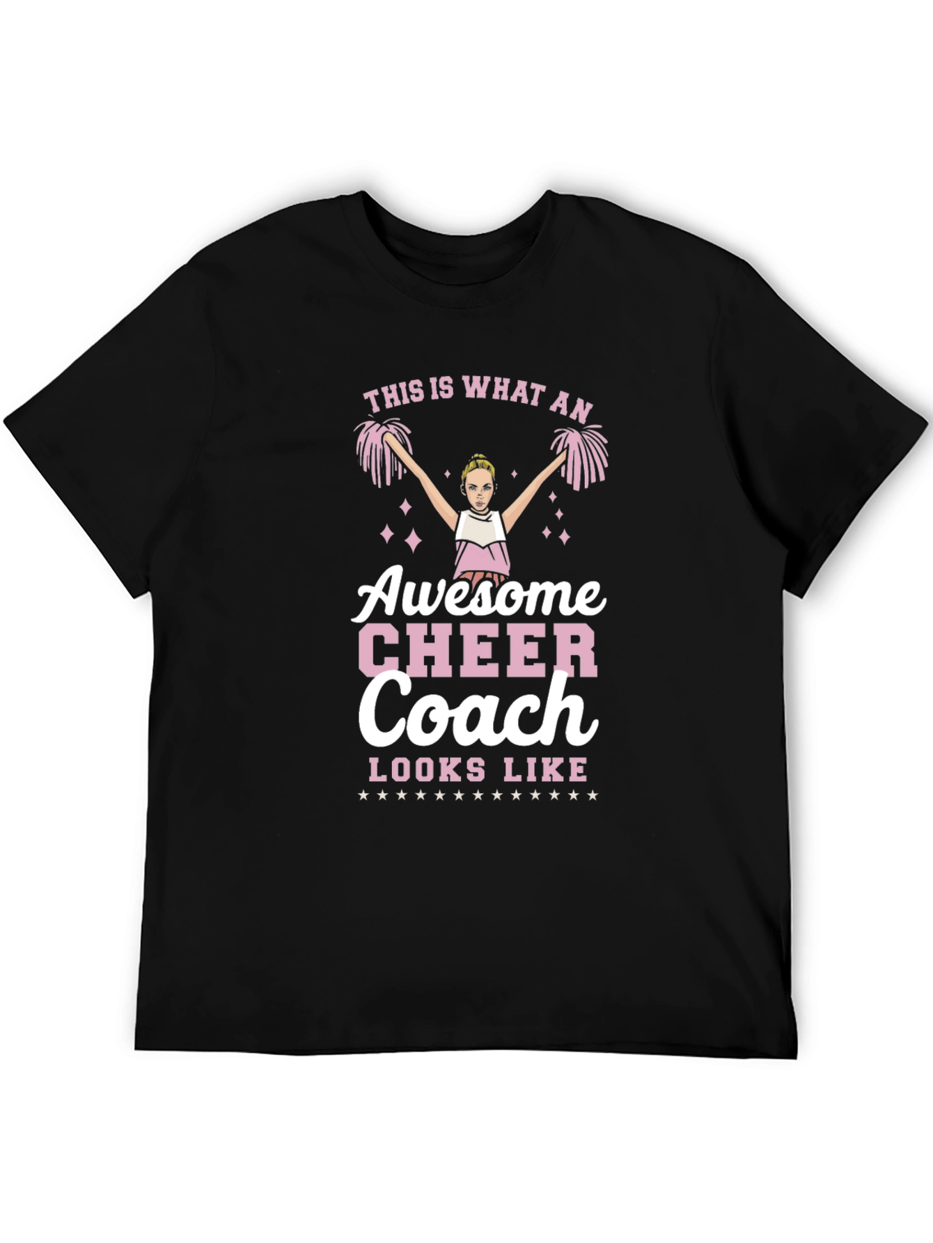 Awesome Cheer Coach T-Shirt - Cheerleading Gift