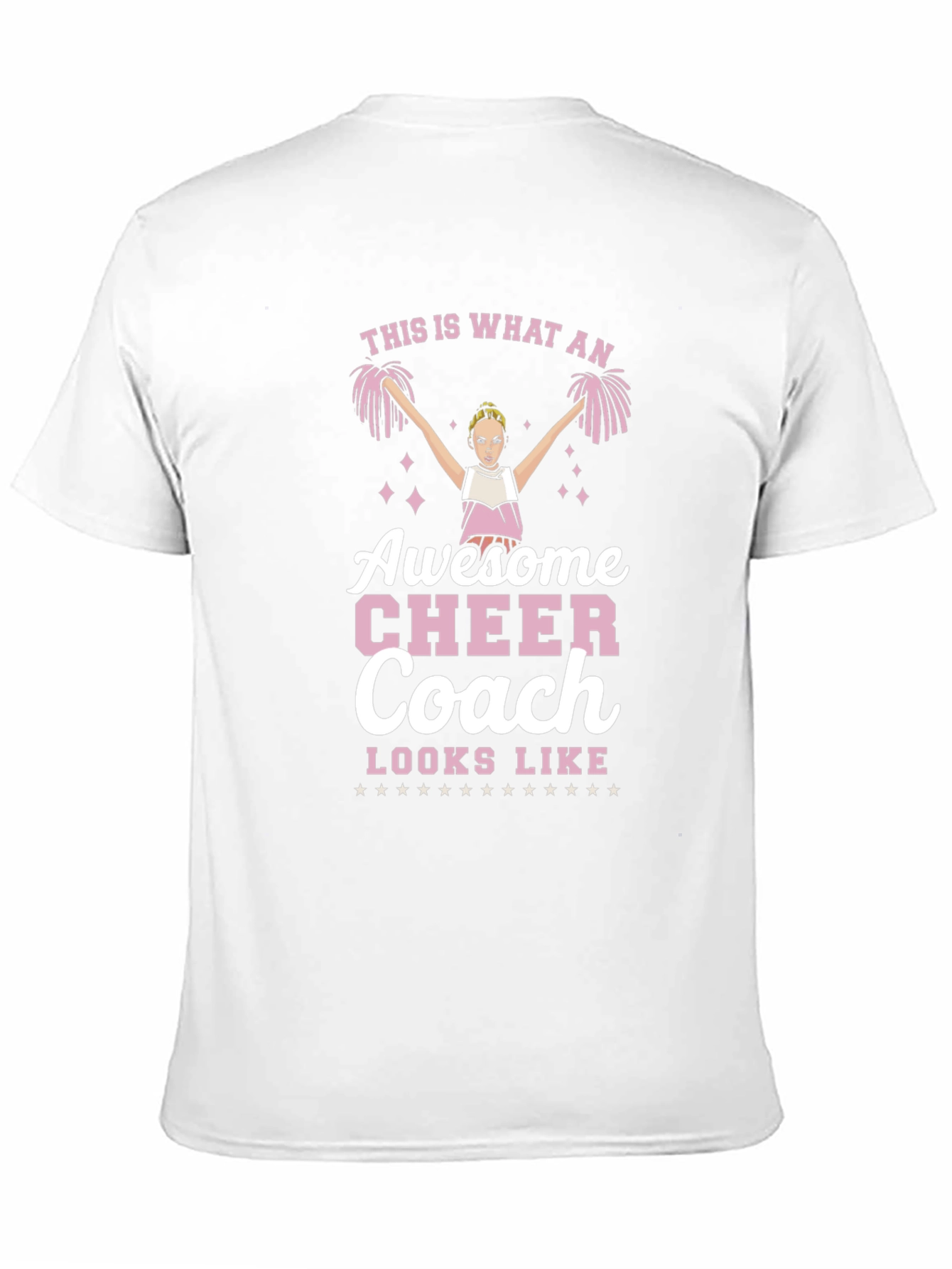 Awesome Cheer Coach T-Shirt - Cheerleading Gift