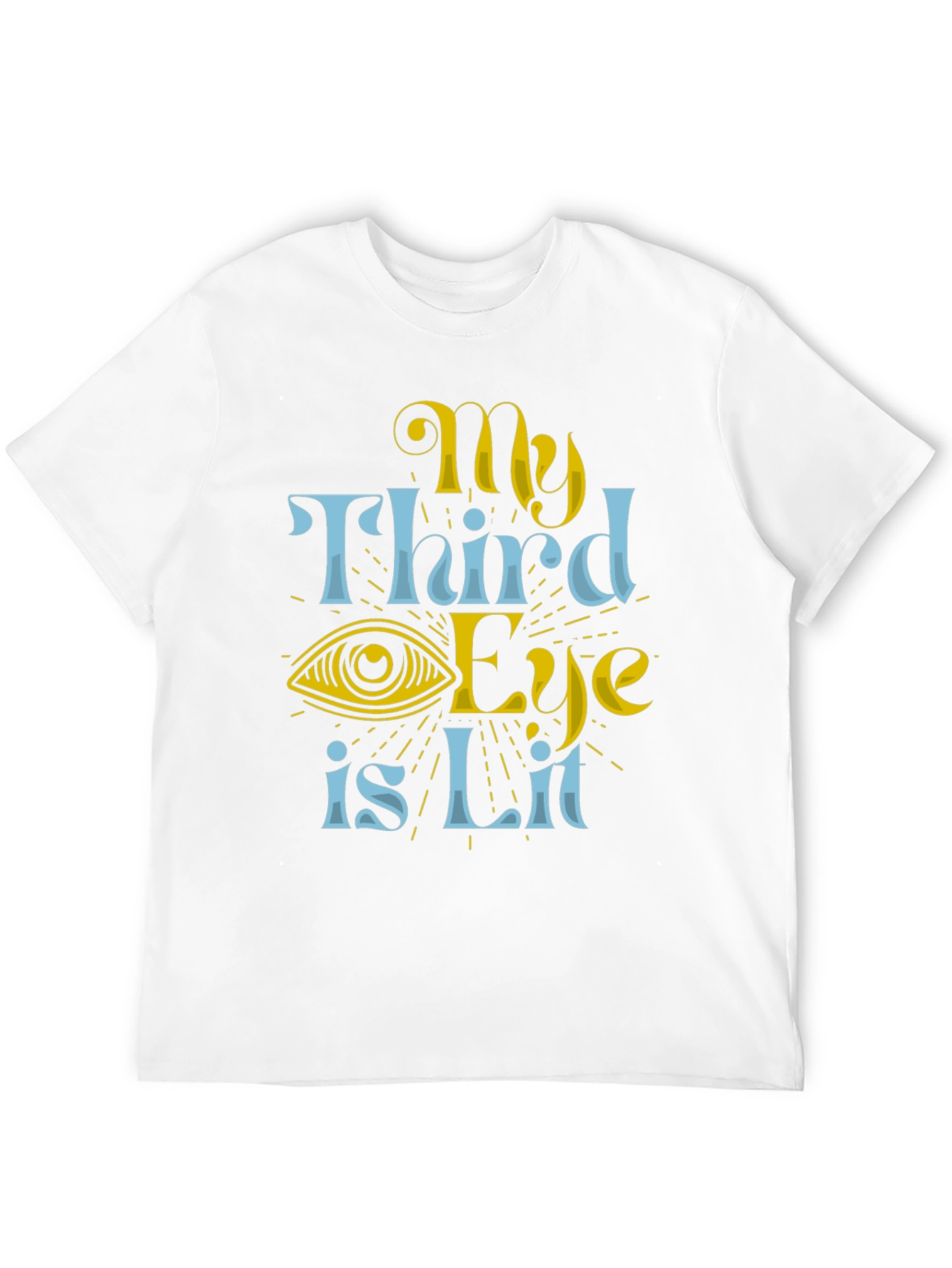My Third Eye Is Lit Black T-Shirt
