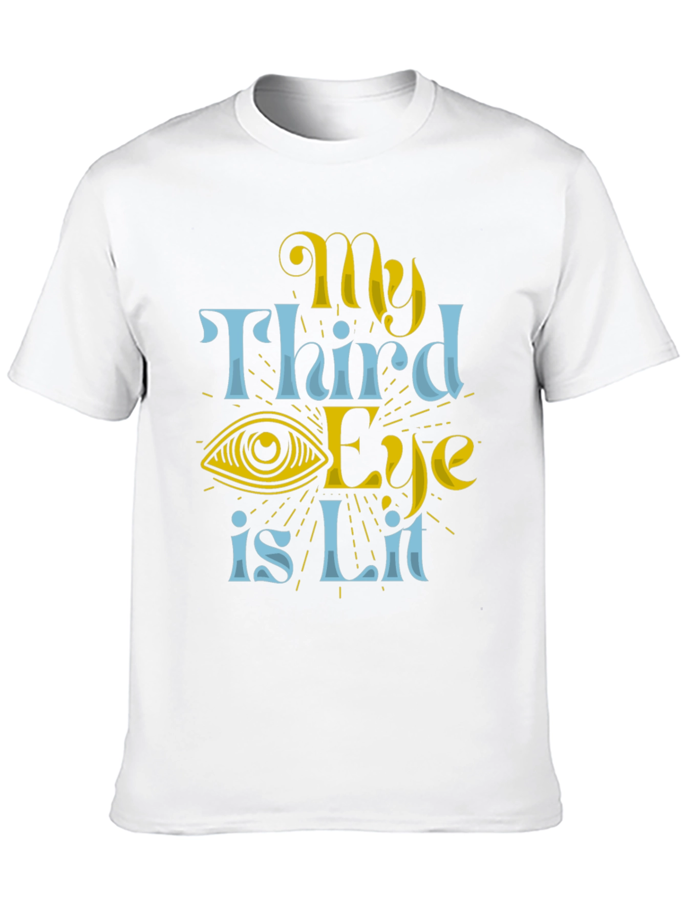 My Third Eye Is Lit Black T-Shirt