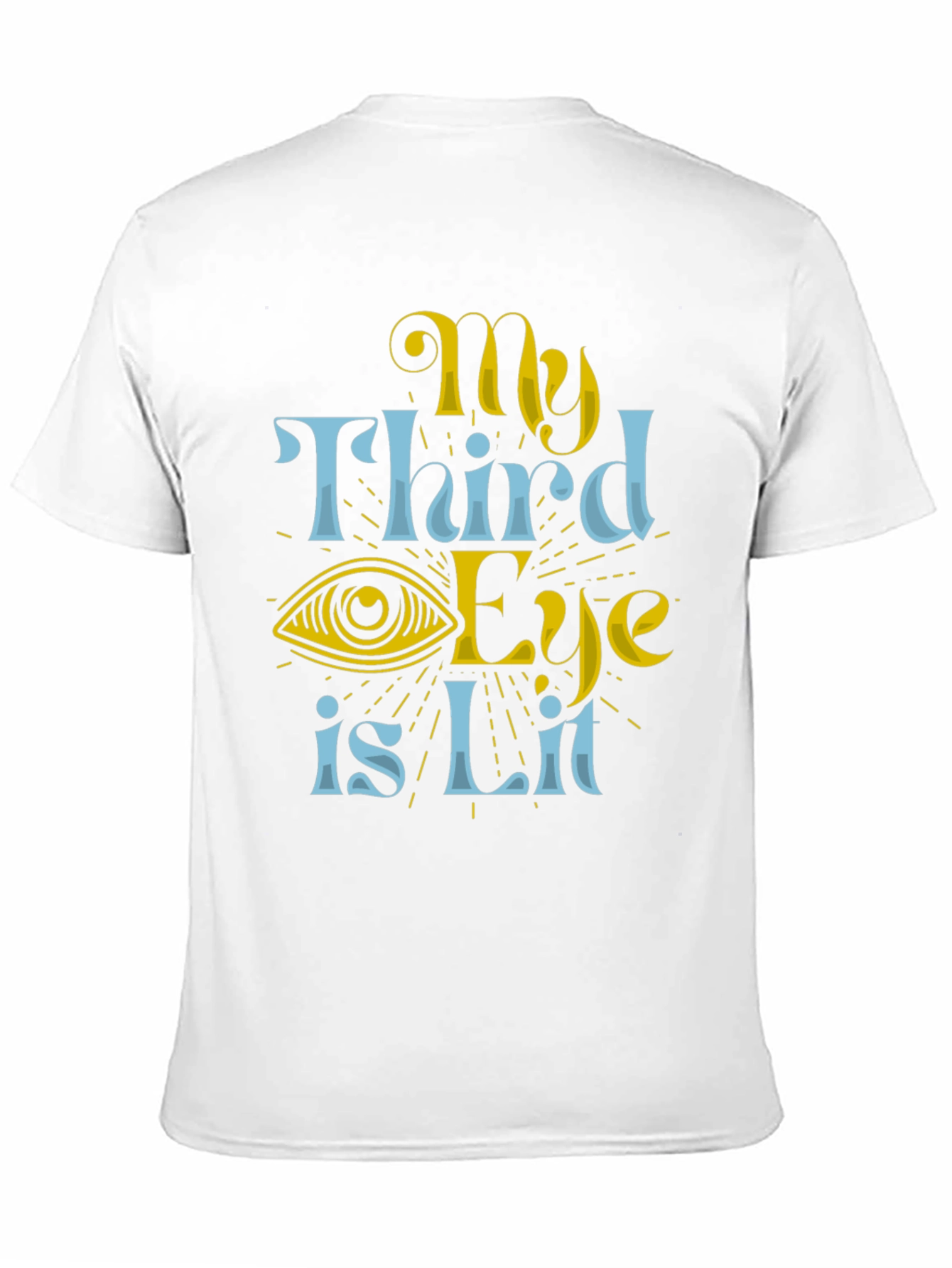 My Third Eye Is Lit Black T-Shirt