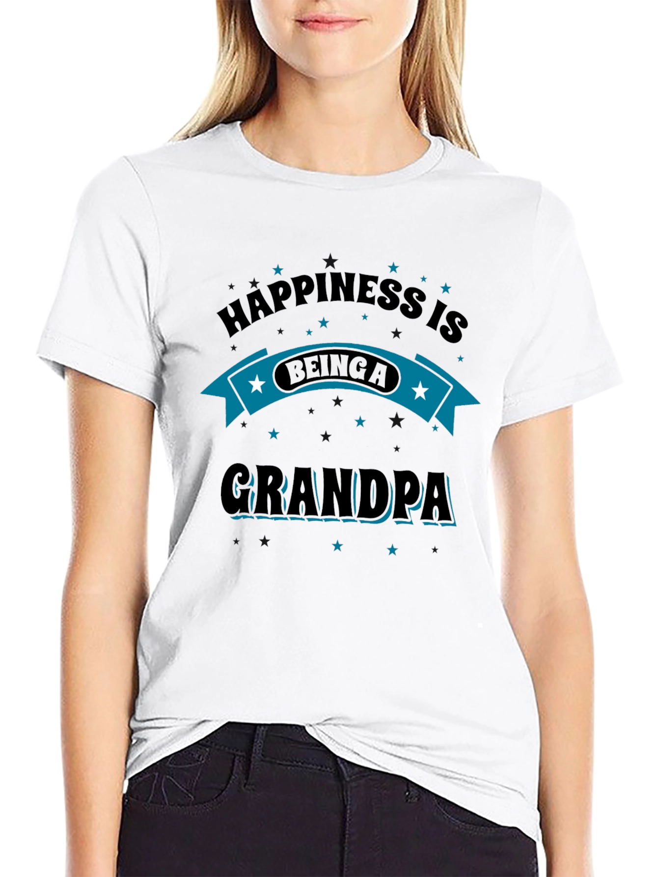 Happiness is Being a Grandpa T-Shirt